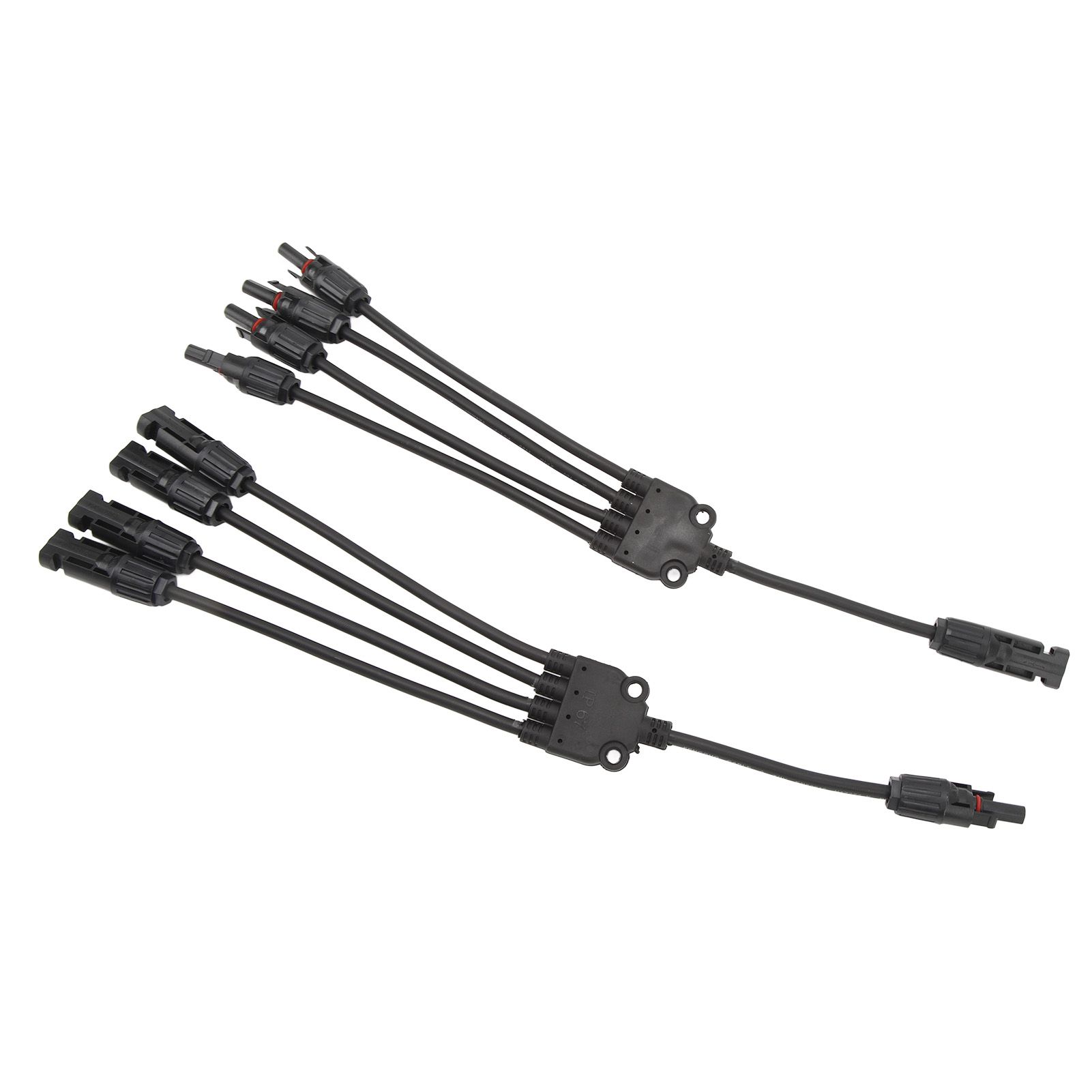 Solar Connectors 1 to 4 Y Branch Parallel Adapter Cable Wire Plug Tool Kit for Solar Panel - Image 3