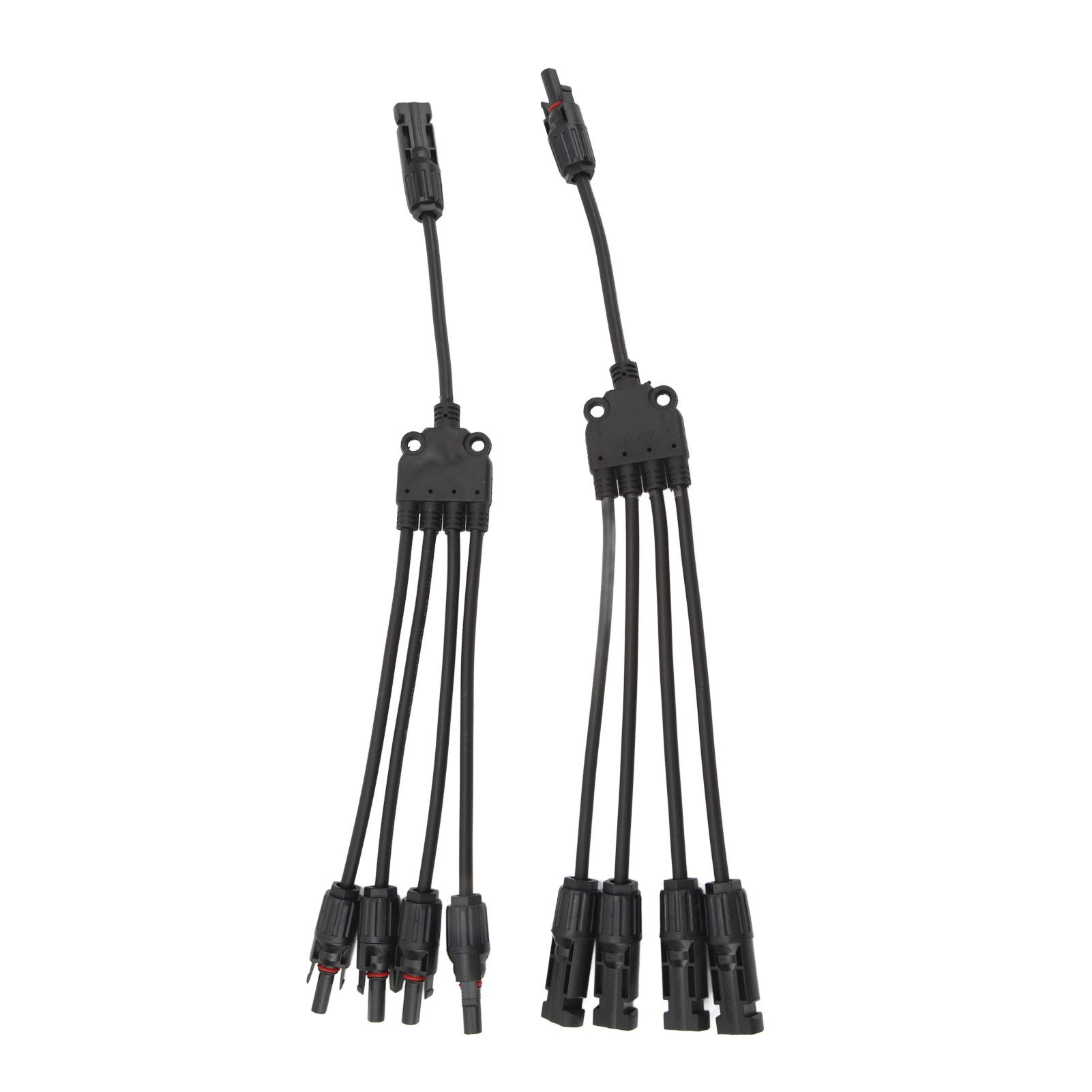 Solar Connectors 1 to 4 Y Branch Parallel Adapter Cable Wire Plug Tool Kit for Solar Panel - Image 4