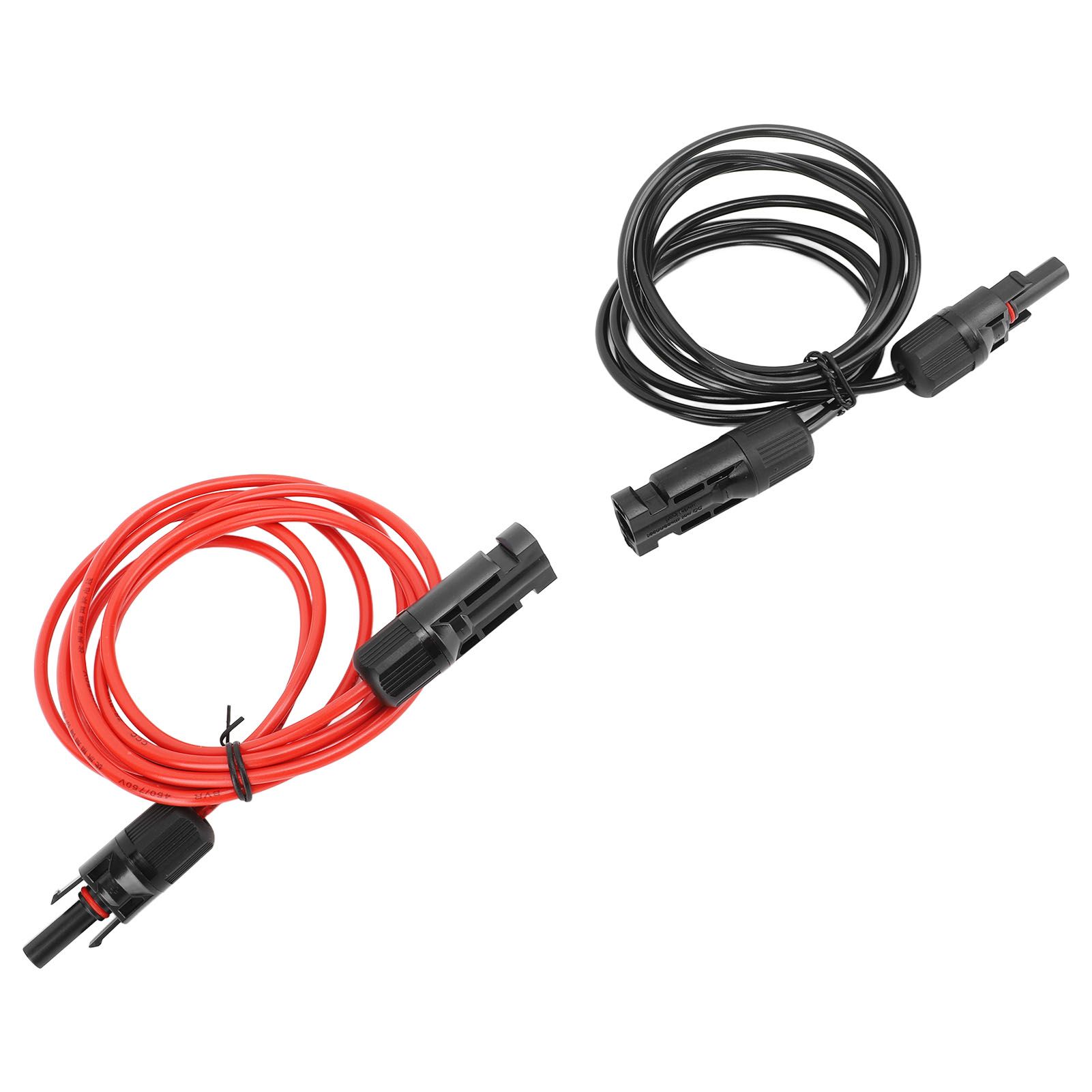 2m 6.6ft 12AWG Solar Panel Extension Cable Wire with Female and Male Connector Red Black 2.5mm² - Image 6