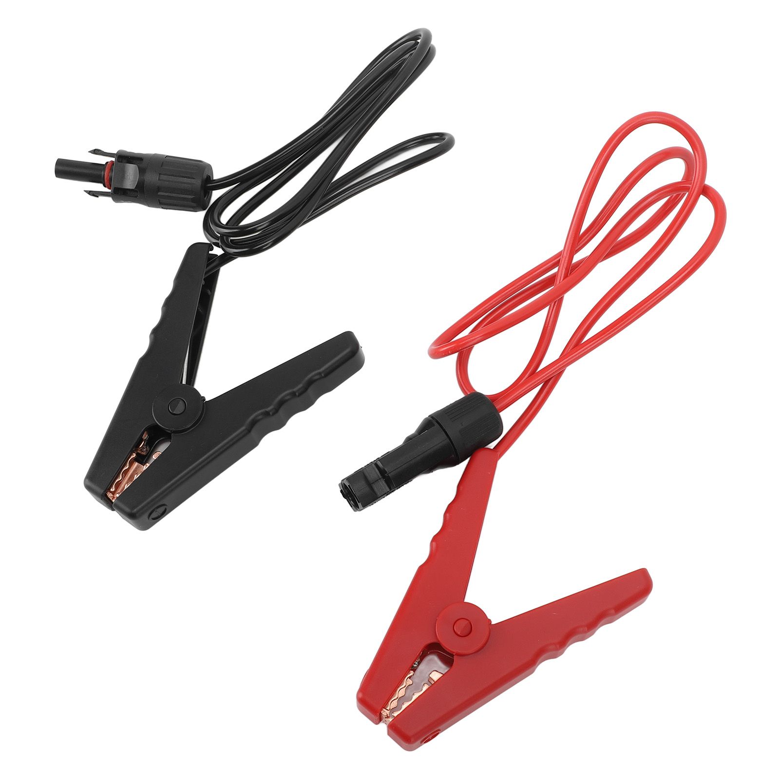 2PCS Solar Power Battery Clip 12AWG Quick Disconnect Extension Cable Battery Charger Clamp Connector for Solar Panel Automotive Motorcycle - Image 1