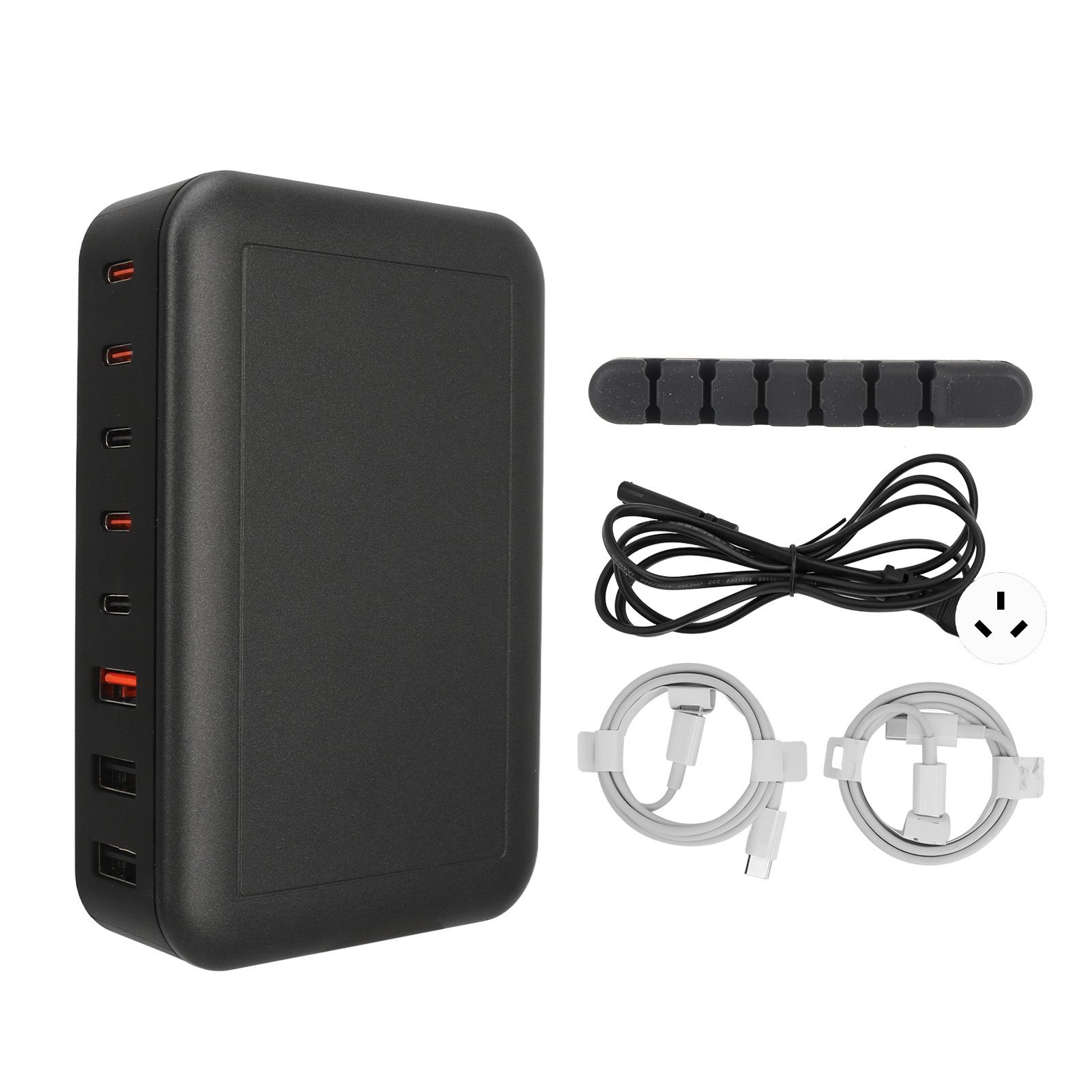 Multi Port USB Charger 235W 8 Ports PD65W Tabletop Fast USB C Charging Station for Macbook 100‑240V - Image 1