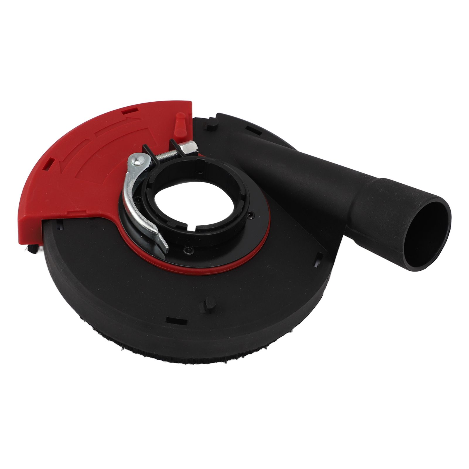 5 In Power Grinding Dust Shroud Iron PA66 Red Black Wearproof Surface Grinding Shroud for 125 150 Angle Grinders - Image 2