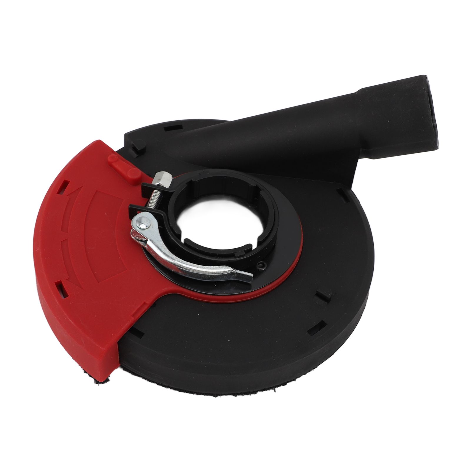 5 In Power Grinding Dust Shroud Iron PA66 Red Black Wearproof Surface Grinding Shroud for 125 150 Angle Grinders - Image 3