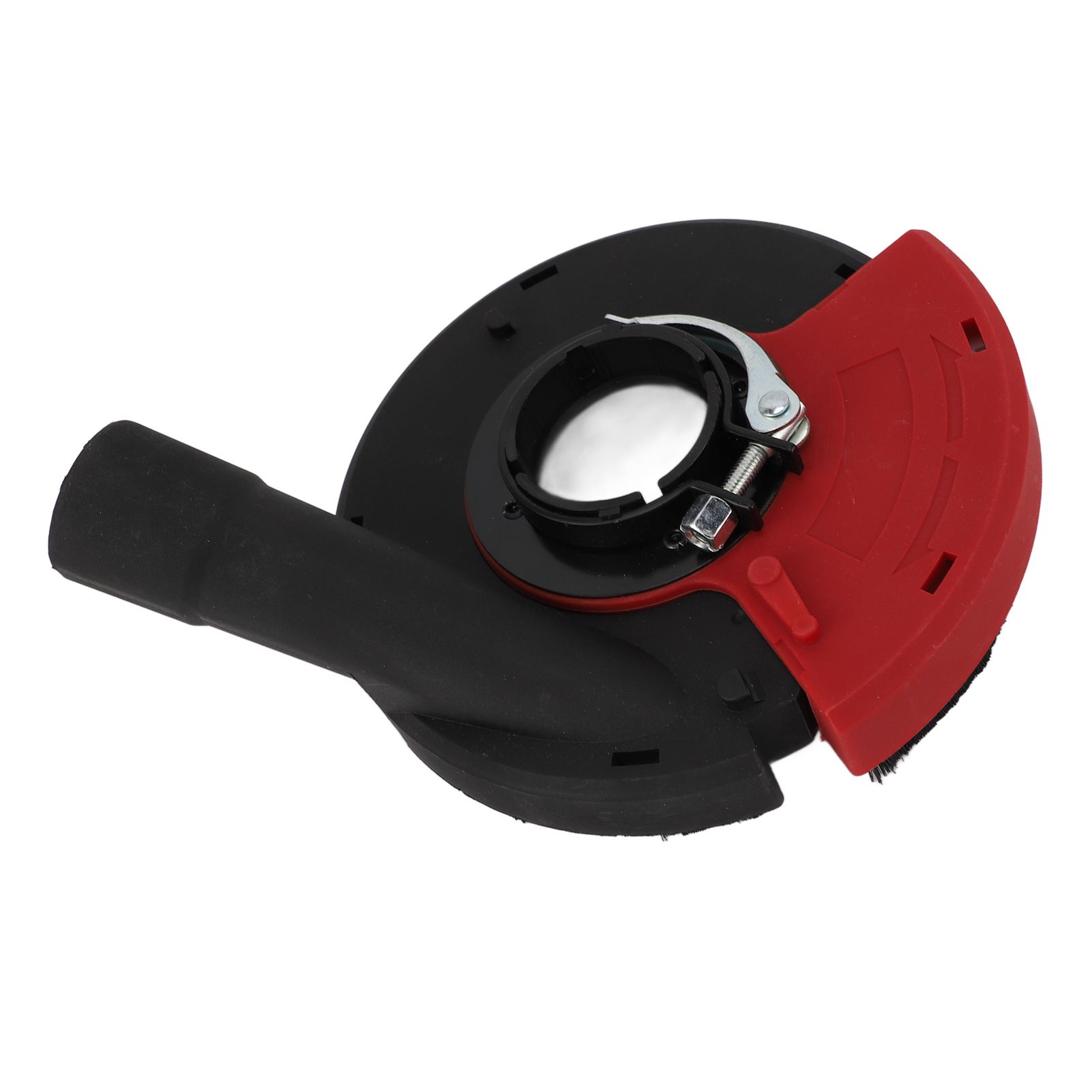 5 In Power Grinding Dust Shroud Iron PA66 Red Black Wearproof Surface Grinding Shroud for 125 150 Angle Grinders - Image 5
