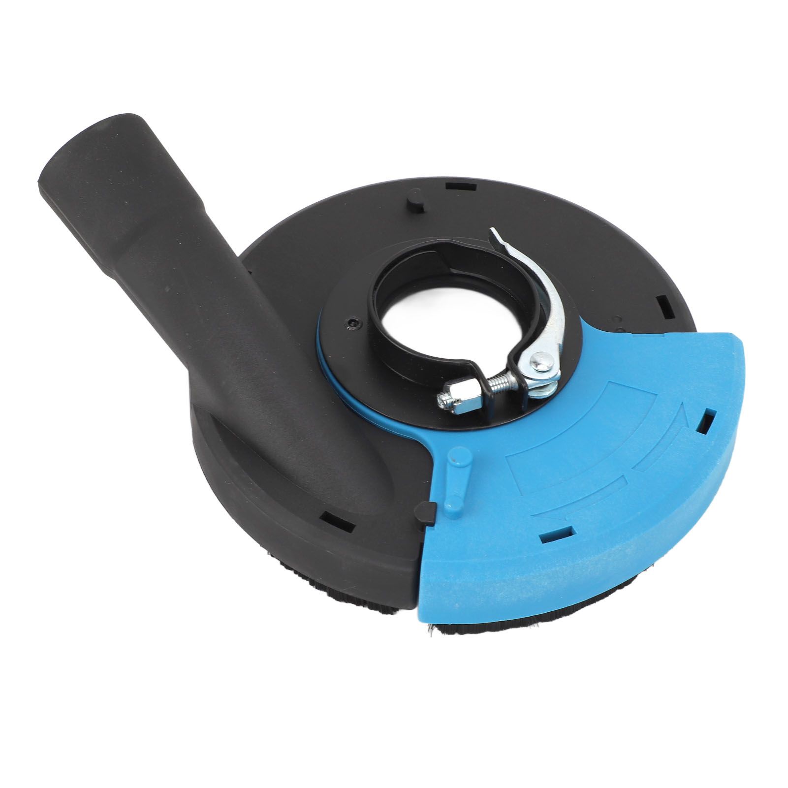 Angle Grinder Grinding Dust Shroud Blue Black 5inch Multifunctional Angle Grinder Dust Collector For Grinding Stone Flooring Concrete - Image 2