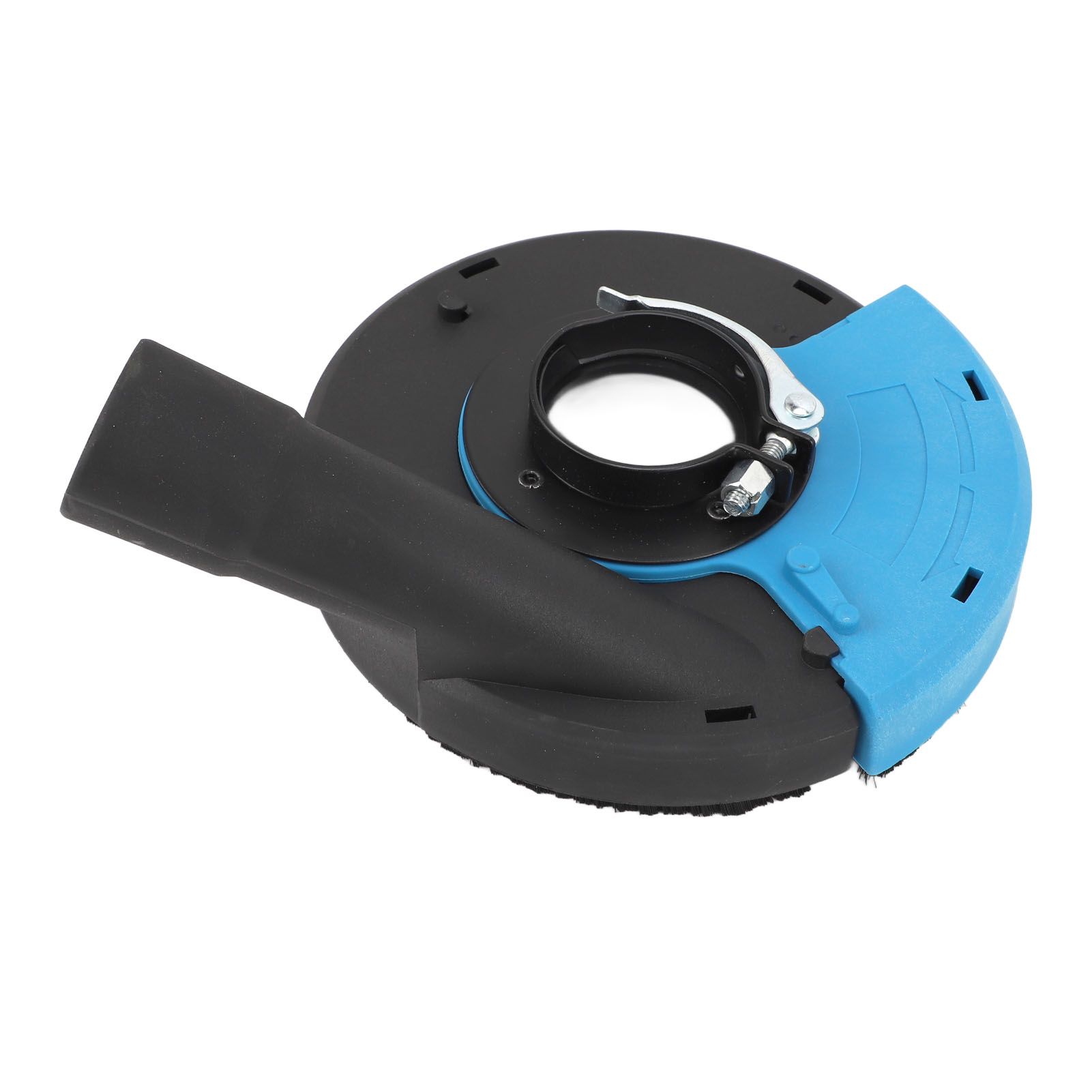 Angle Grinder Grinding Dust Shroud Blue Black 5inch Multifunctional Angle Grinder Dust Collector For Grinding Stone Flooring Concrete - Image 3