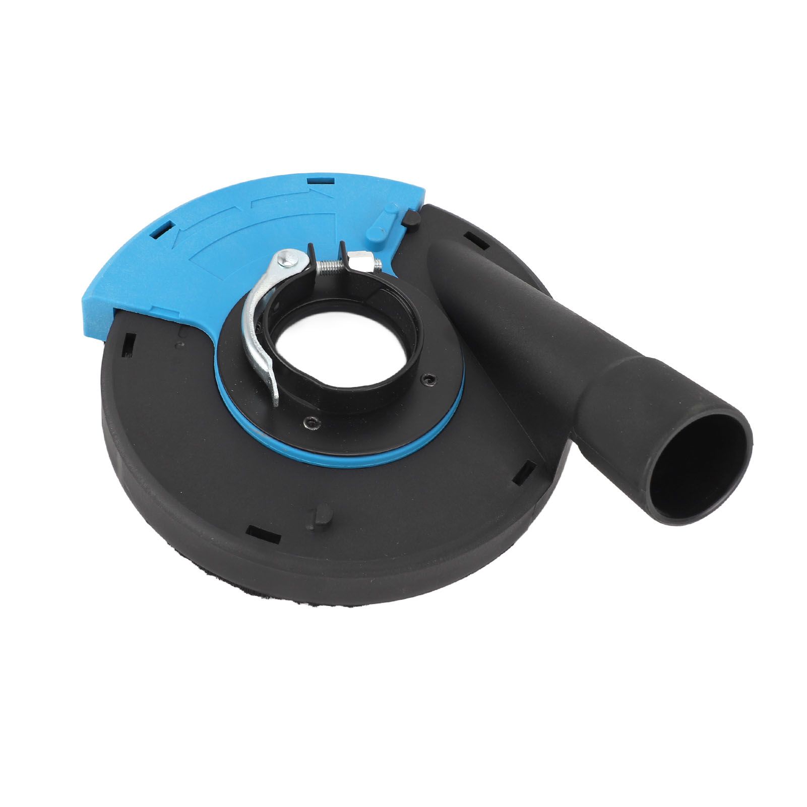 Angle Grinder Grinding Dust Shroud Blue Black 5inch Multifunctional Angle Grinder Dust Collector For Grinding Stone Flooring Concrete - Image 4