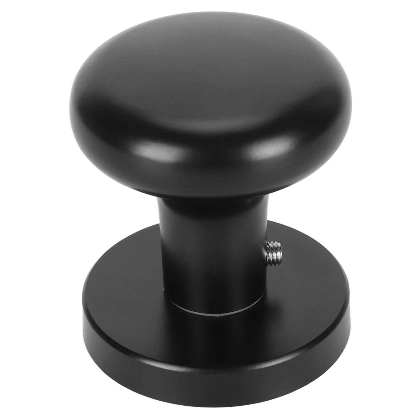 Door Knob Black Round Handle Keyless Locking Zinc Alloy Privacy Function Easy Install Interior Ball Handle for Bedroom Bathroom - Image 3