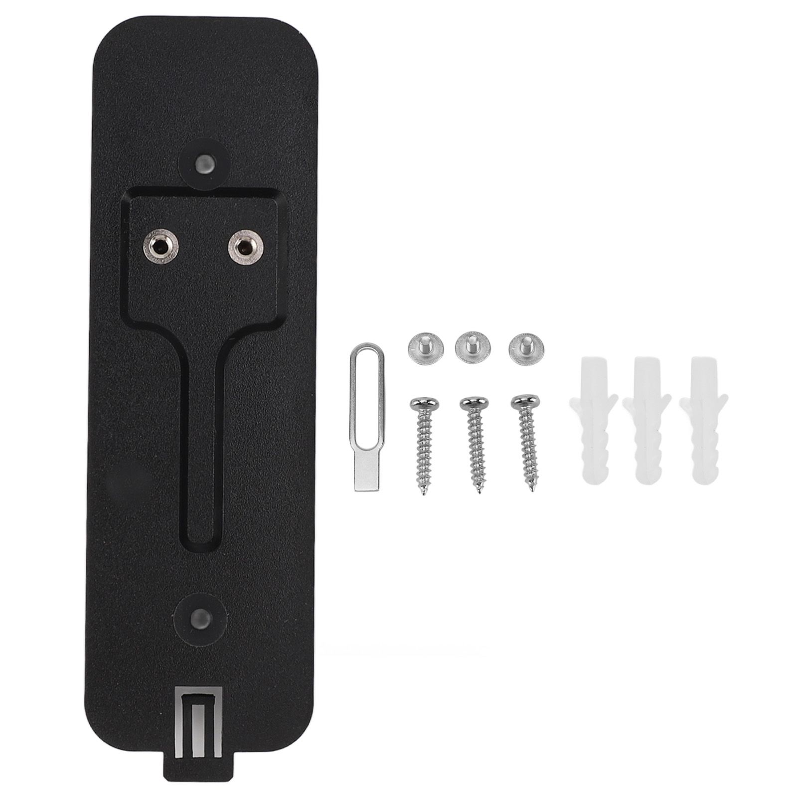 Backplate for Blink Video Doorbell Plastic Doorbell Back Plate Replacement Part with Mount Accessory Black - Image 1