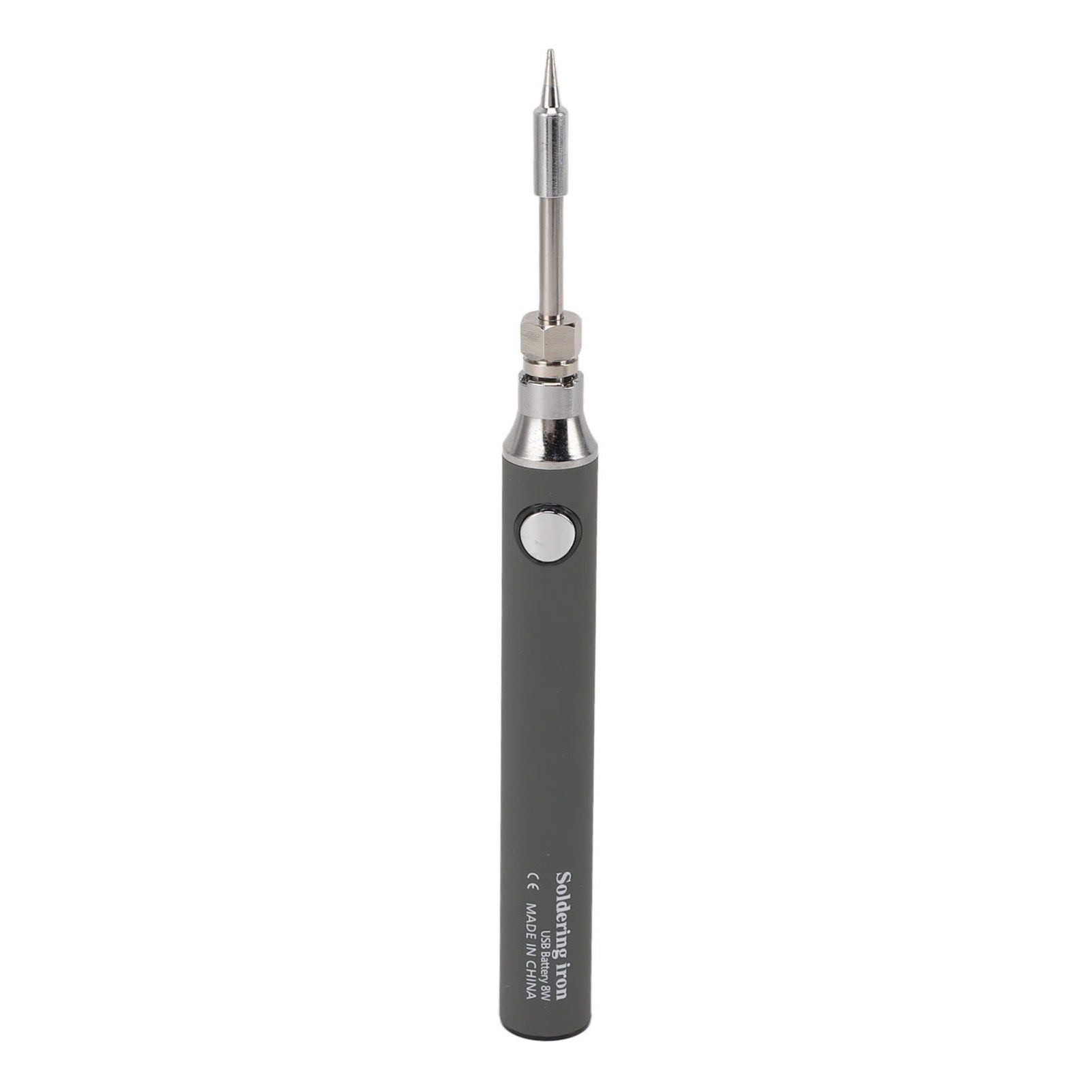 Soldering Iron Kit Cordless Electronic Welding Pen USB Rechargeable Adjustable Temperature Fast Heating Welding Tool for Wire DIY Grey - Image 6