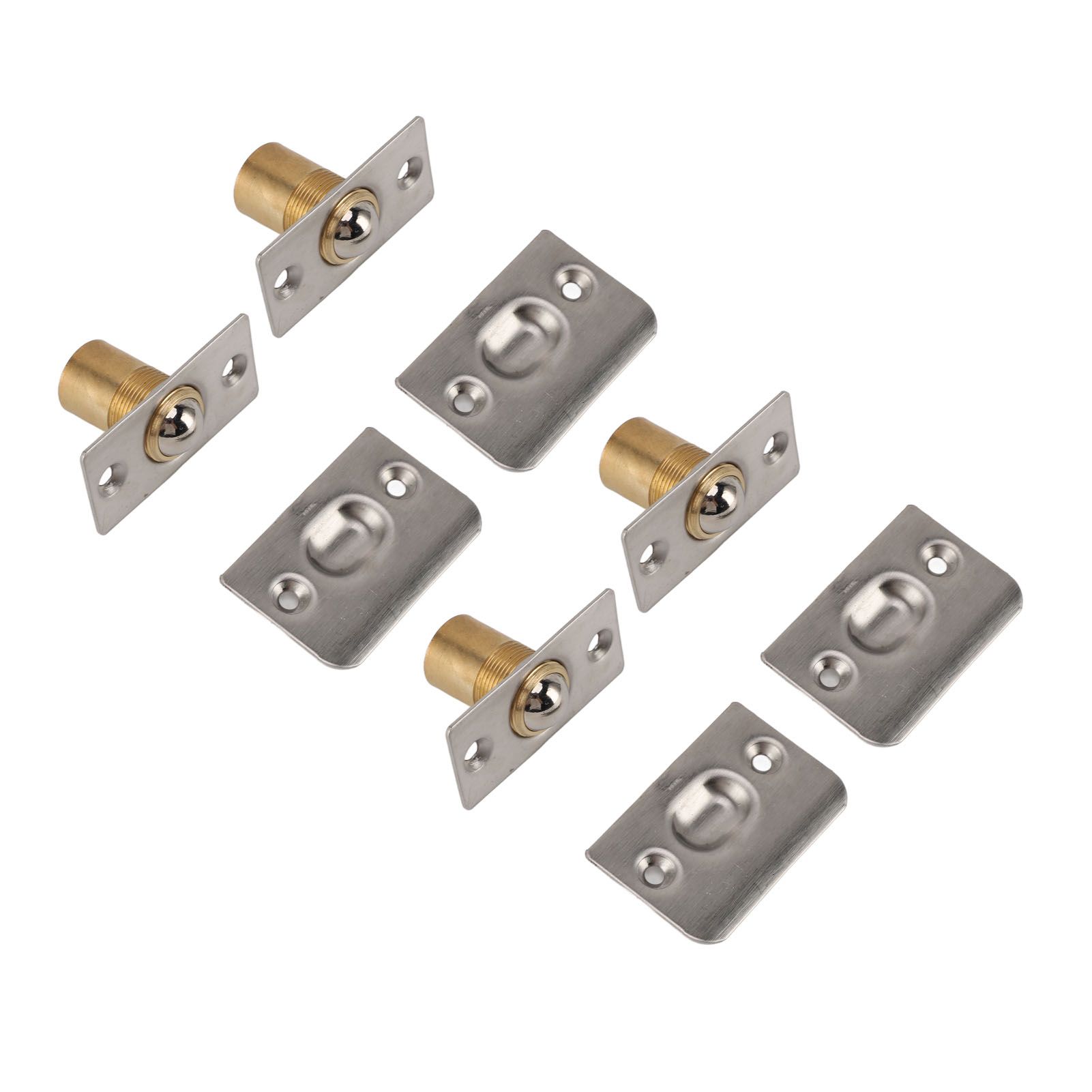 4pcs Door Ball Catch Solid Brass Adjustable Spring Closet Ball Latch for Cabinet Pantry - Image 6
