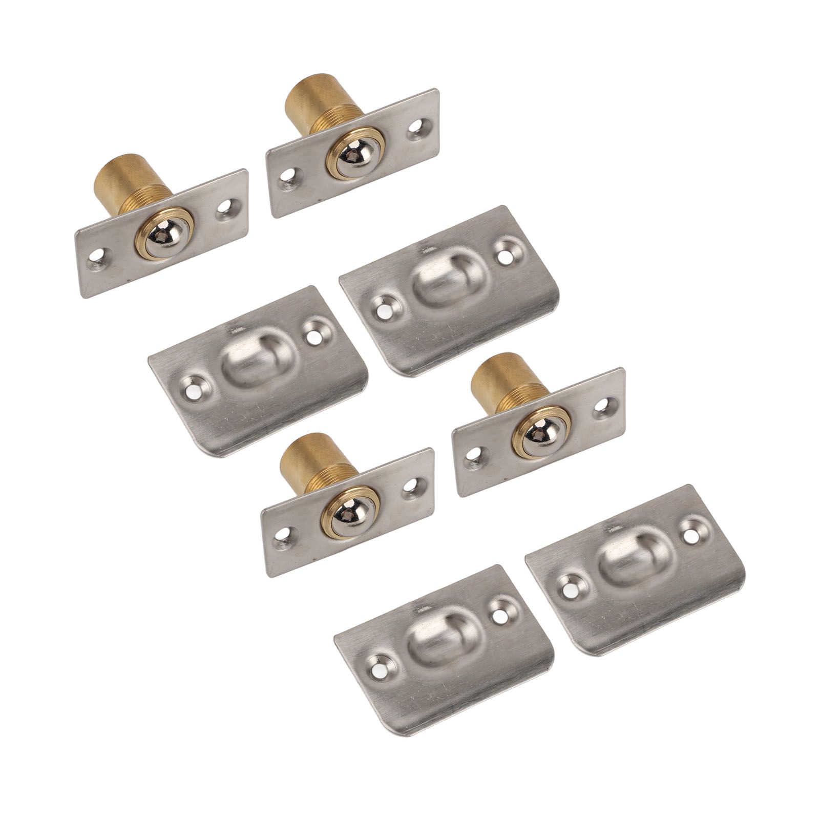 4pcs Door Ball Catch Solid Brass Adjustable Spring Closet Ball Latch for Cabinet Pantry - Image 7