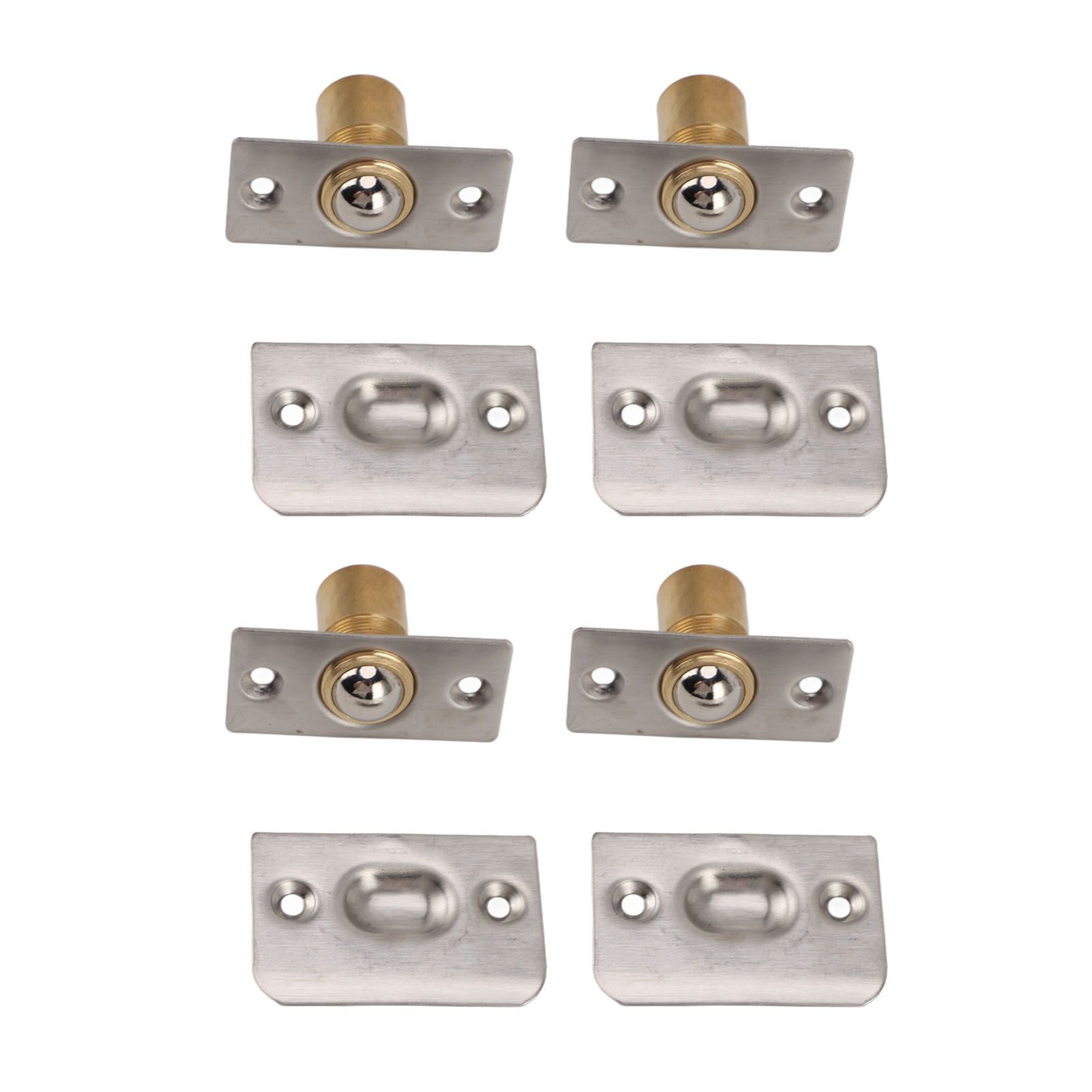 4pcs Door Ball Catch Solid Brass Adjustable Spring Closet Ball Latch for Cabinet Pantry - Image 8