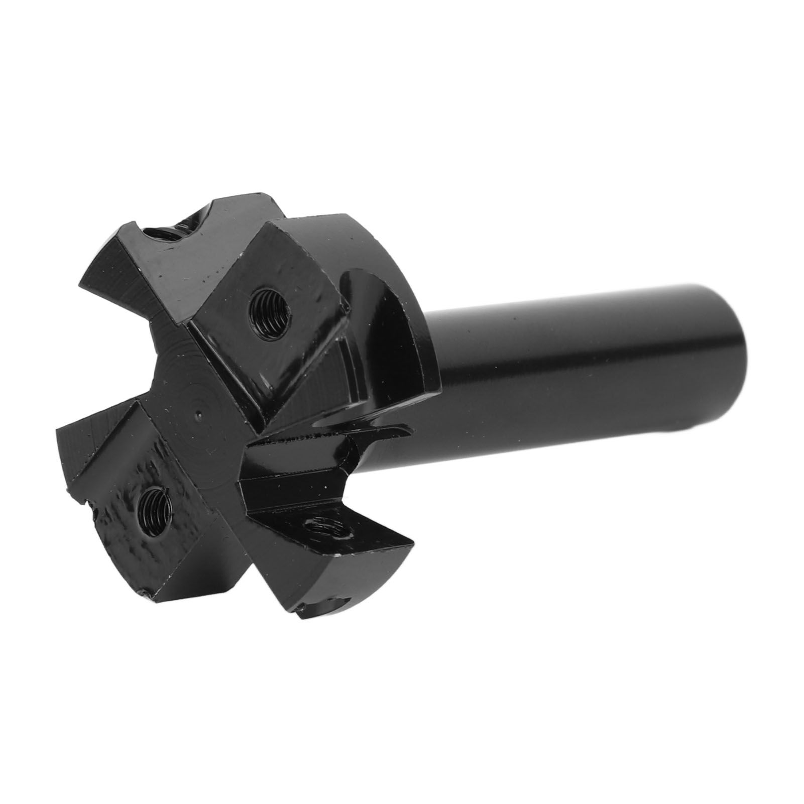 Slab Flattening Router Bit Insert Detachable Cemented Carbide 1/2in Shank 4 Blade Planing Bit for Woodworking - Image 8
