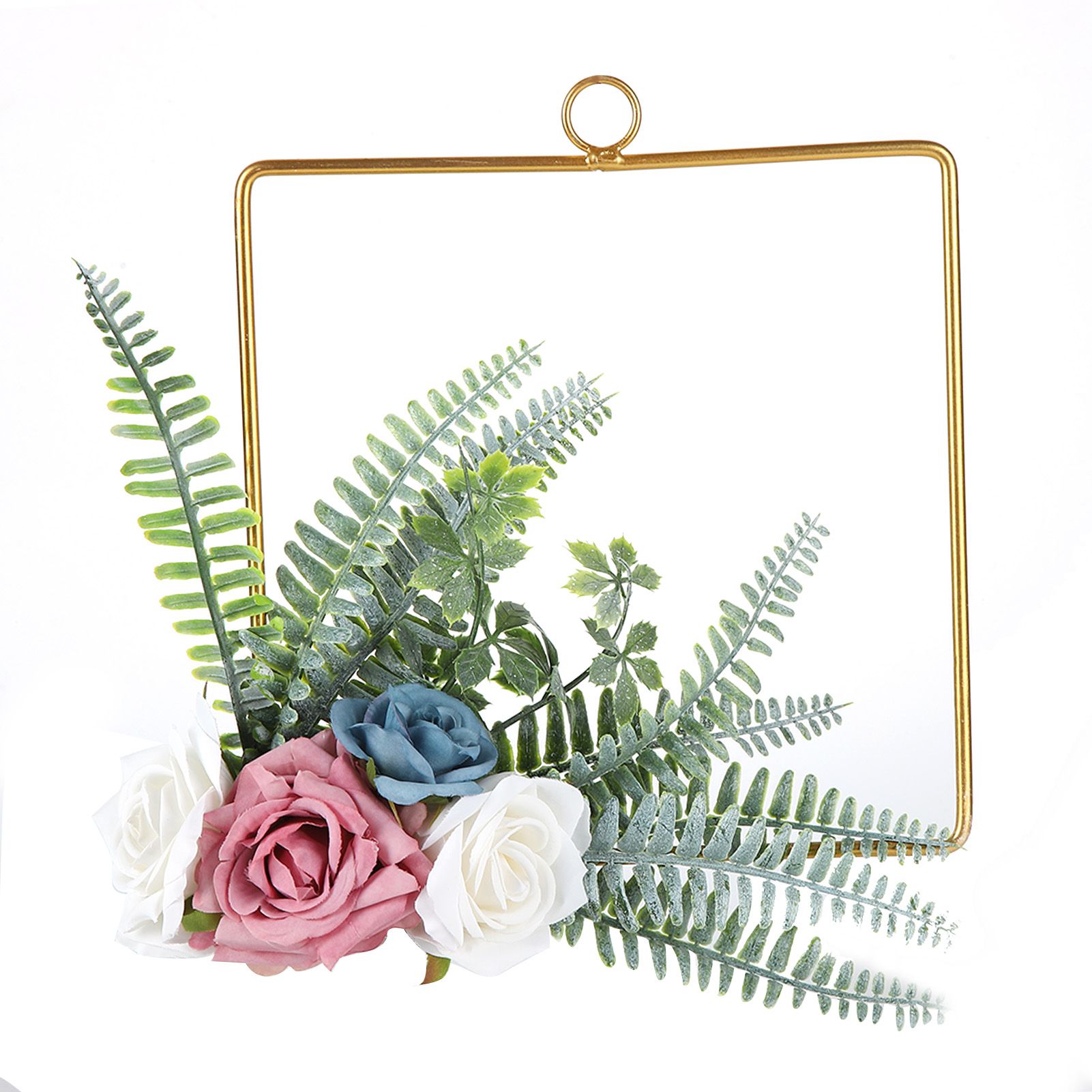 Artificial Flower Wreath Bridesmaid HandHeld Garland Wall Interior Ceiling Decoration(SPH-5637 ) - Image 1