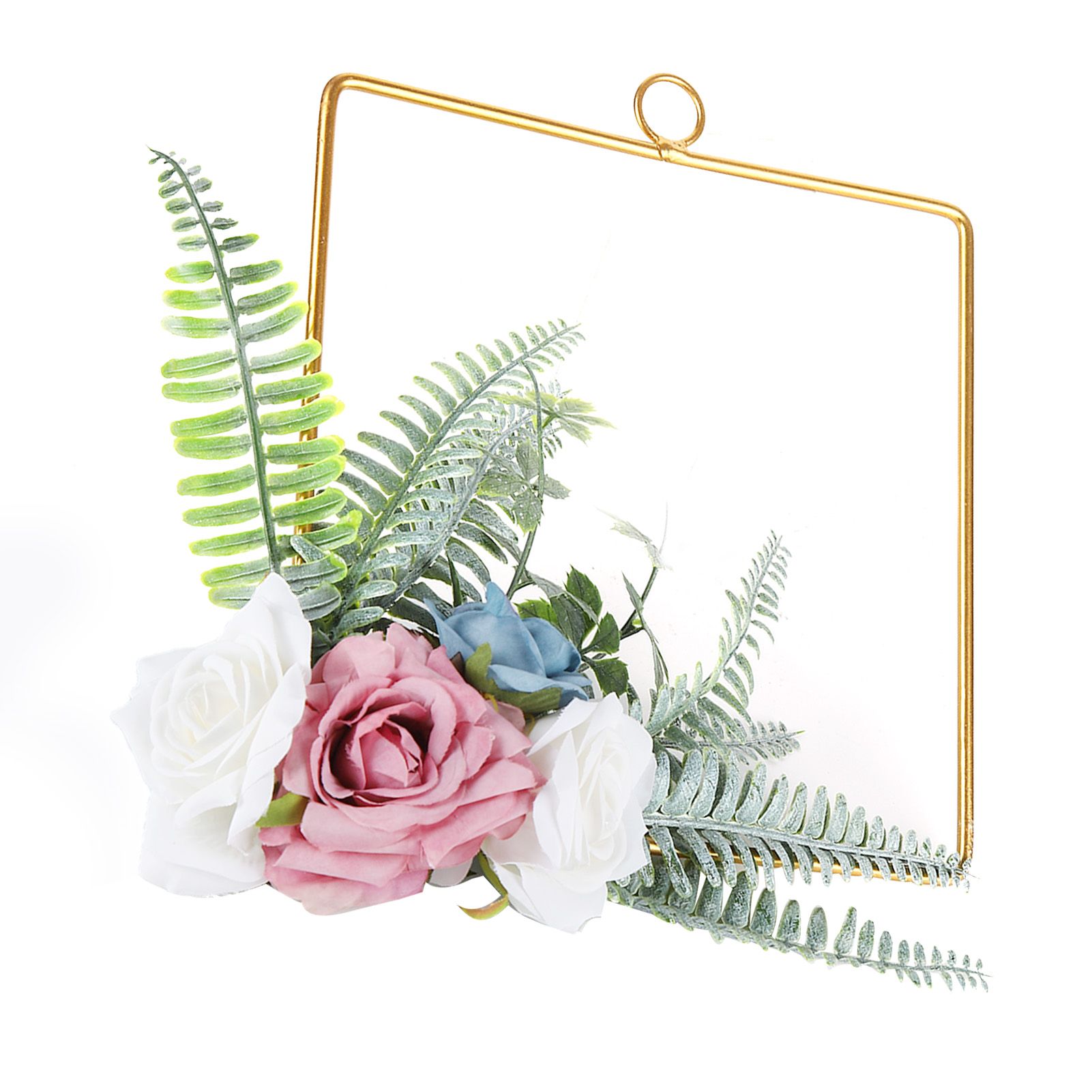 Artificial Flower Wreath Bridesmaid HandHeld Garland Wall Interior Ceiling Decoration(SPH-5637 ) - Image 7