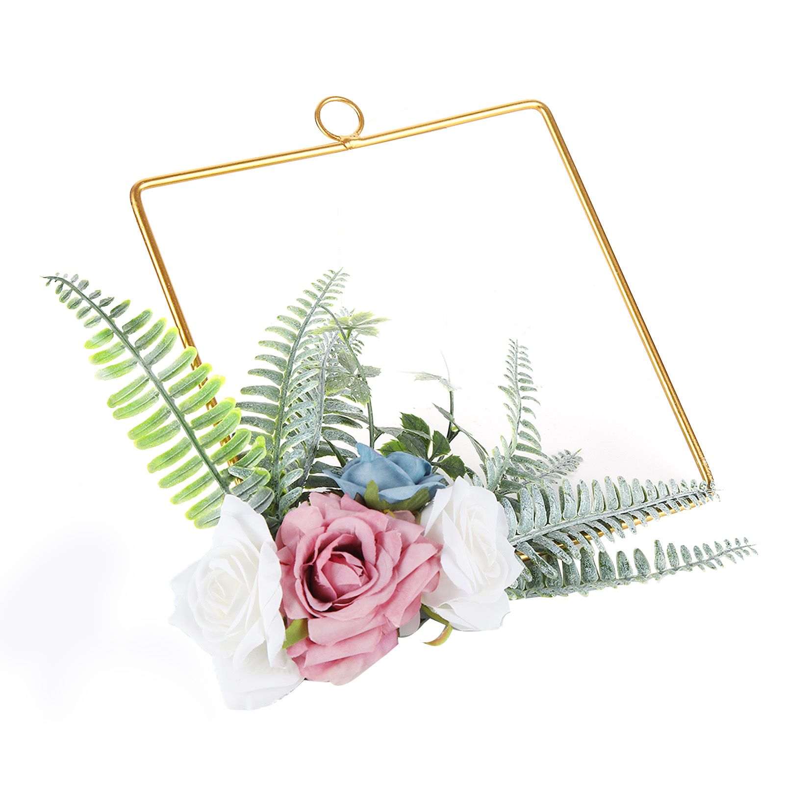 Artificial Flower Wreath Bridesmaid HandHeld Garland Wall Interior Ceiling Decoration(SPH-5637 ) - Image 8