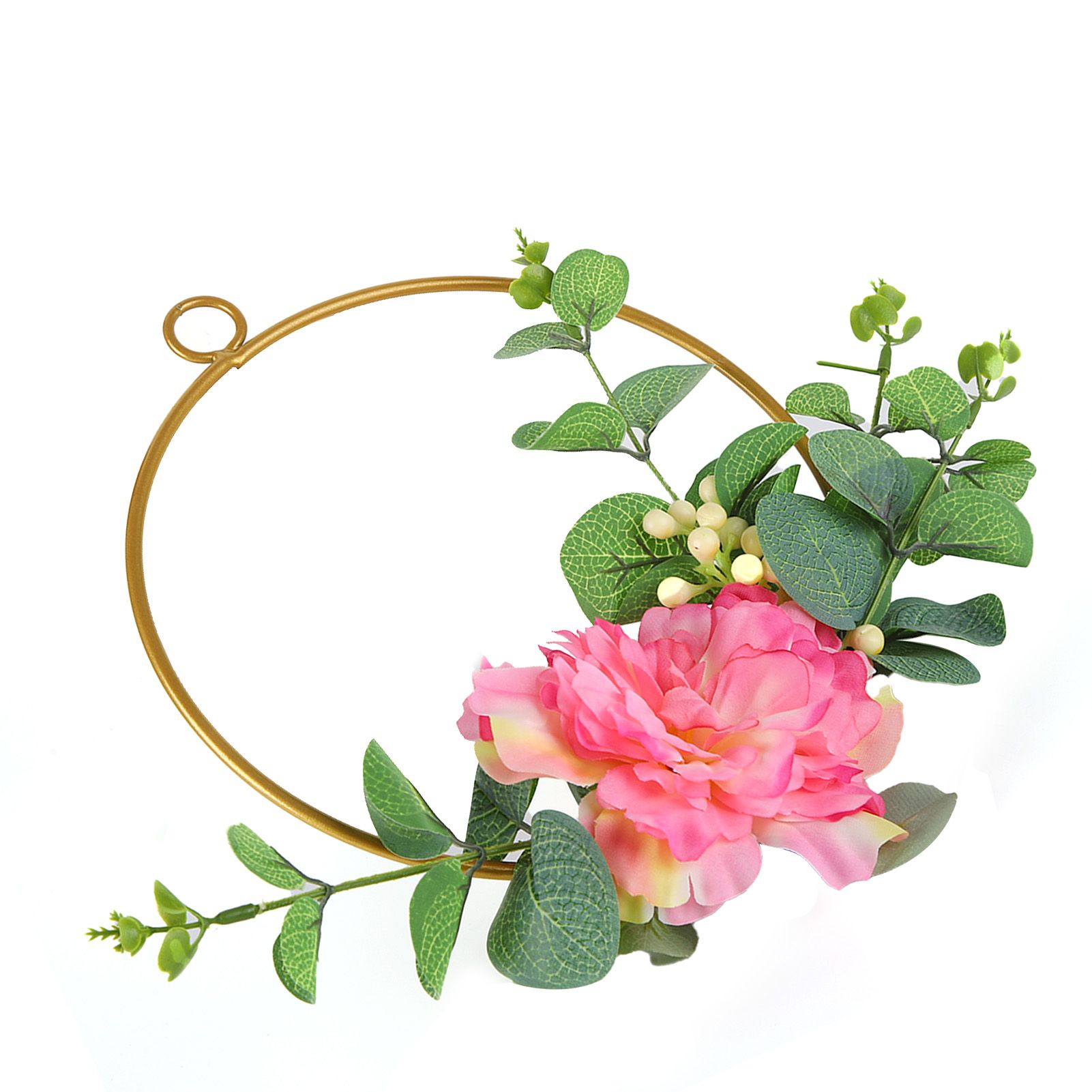 Artificial Flower Wreath Bridesmaid HandHeld Garland Wall Interior Ceiling Decoration(SPH5638 ) - Image 5