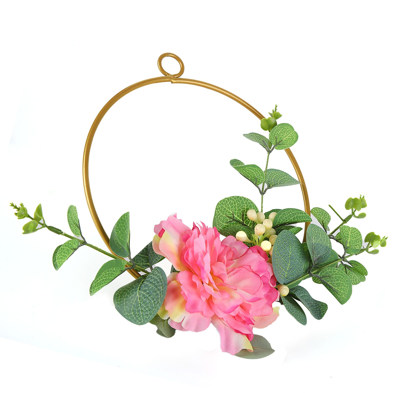 Artificial Flower Wreath Bridesmaid HandHeld Garland Wall Interior Ceiling Decoration(SPH5638 ) - Image 7