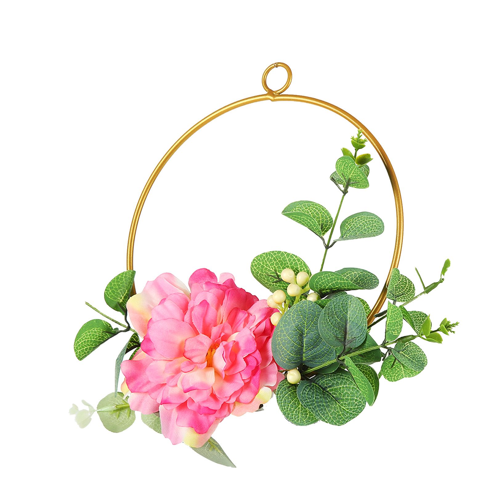 Artificial Flower Wreath Bridesmaid HandHeld Garland Wall Interior Ceiling Decoration(SPH5638 ) - Image 8