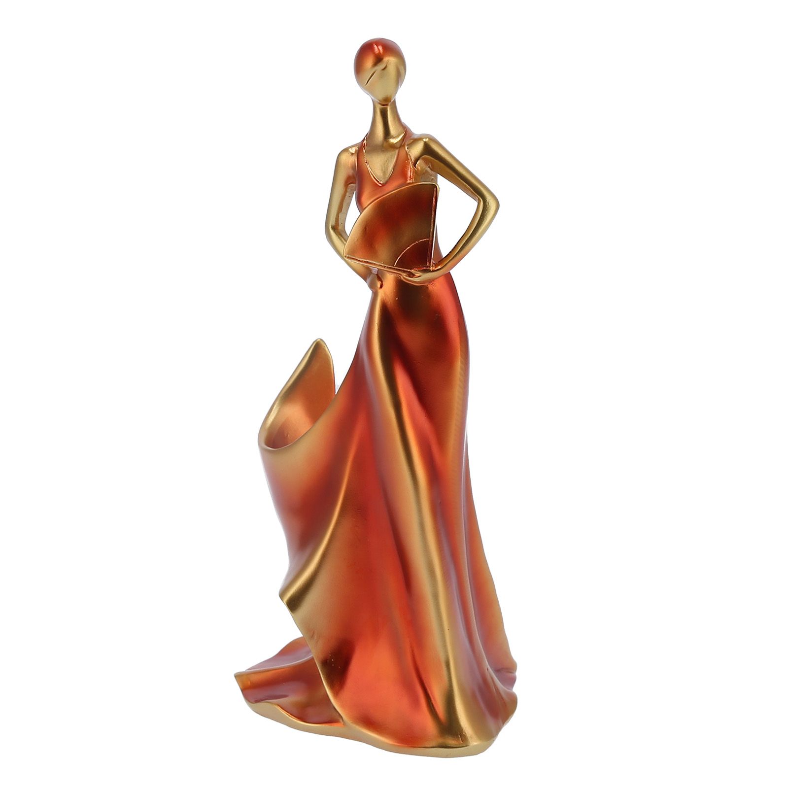 Wine Rack Modern Girl Figurine Ornaments Wine Holder for Living Room Porch Cabinet - Image 1