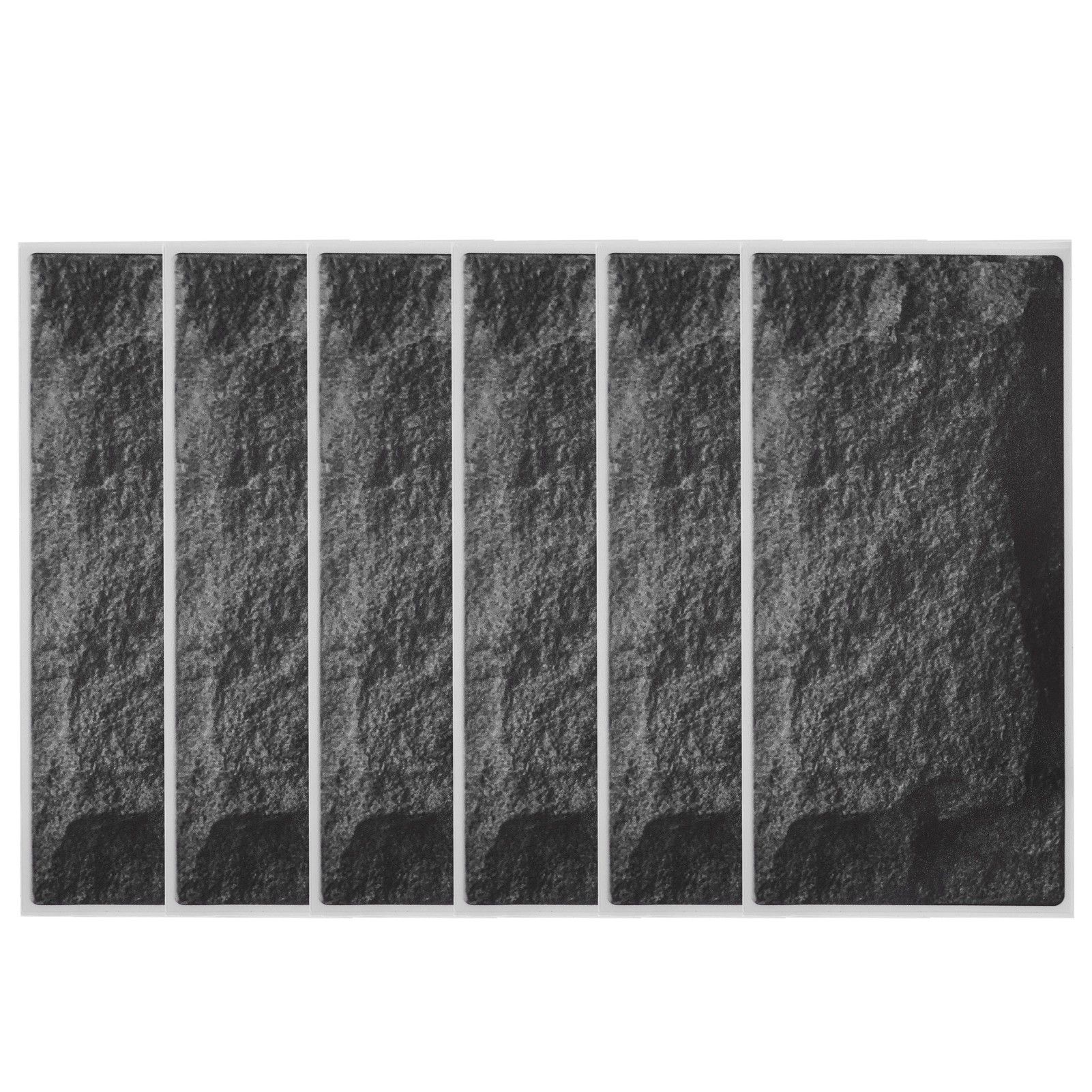 6Pcs Matte Wall Sticker Waterproof Self‑Adhesive Non‑Slip Floor Sticker for Home Use - Image 2