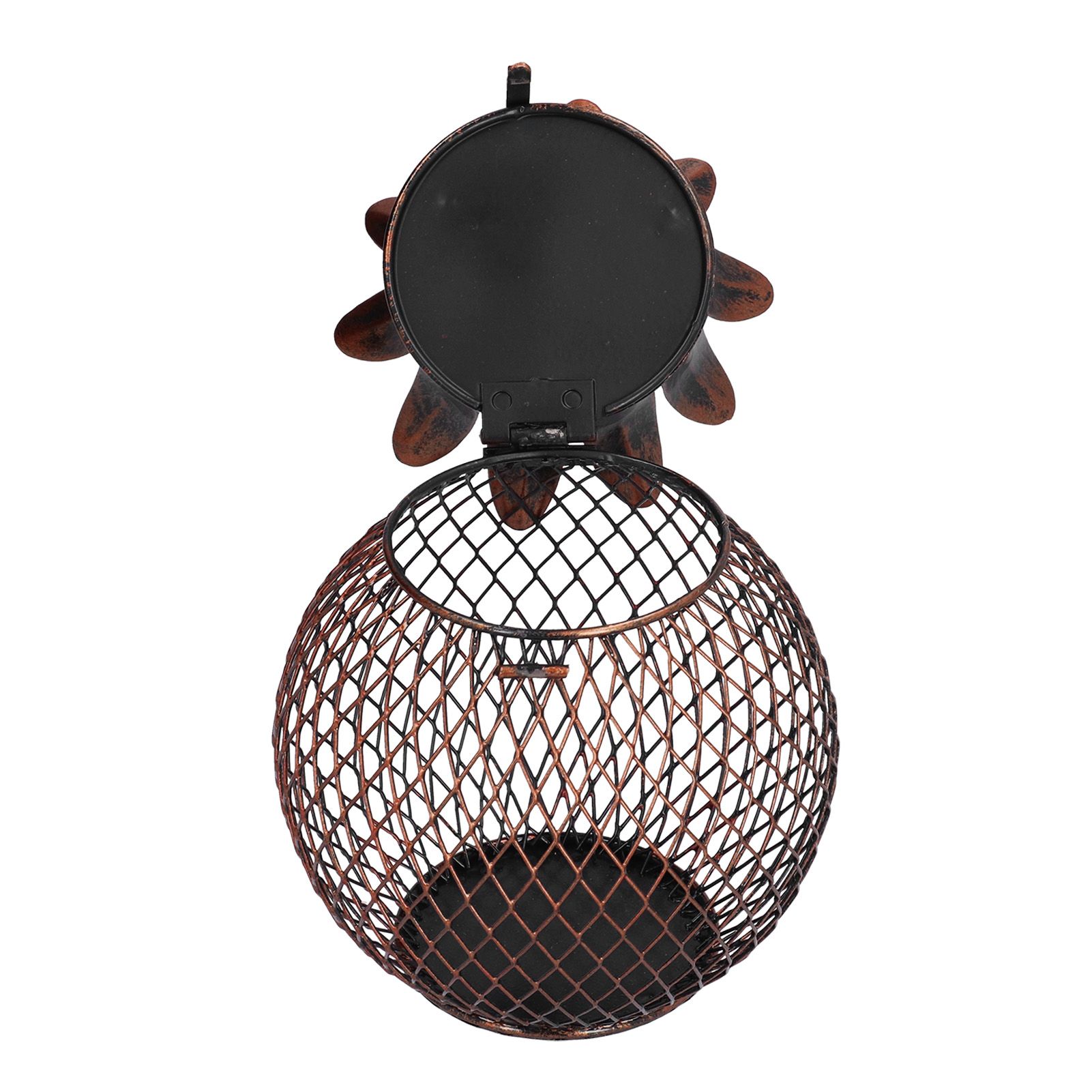 Wine Cork Container Iron Pineapple Shaped Wine Bottle Cork Storage Box Ornament for Home Bar Decoration - Image 6