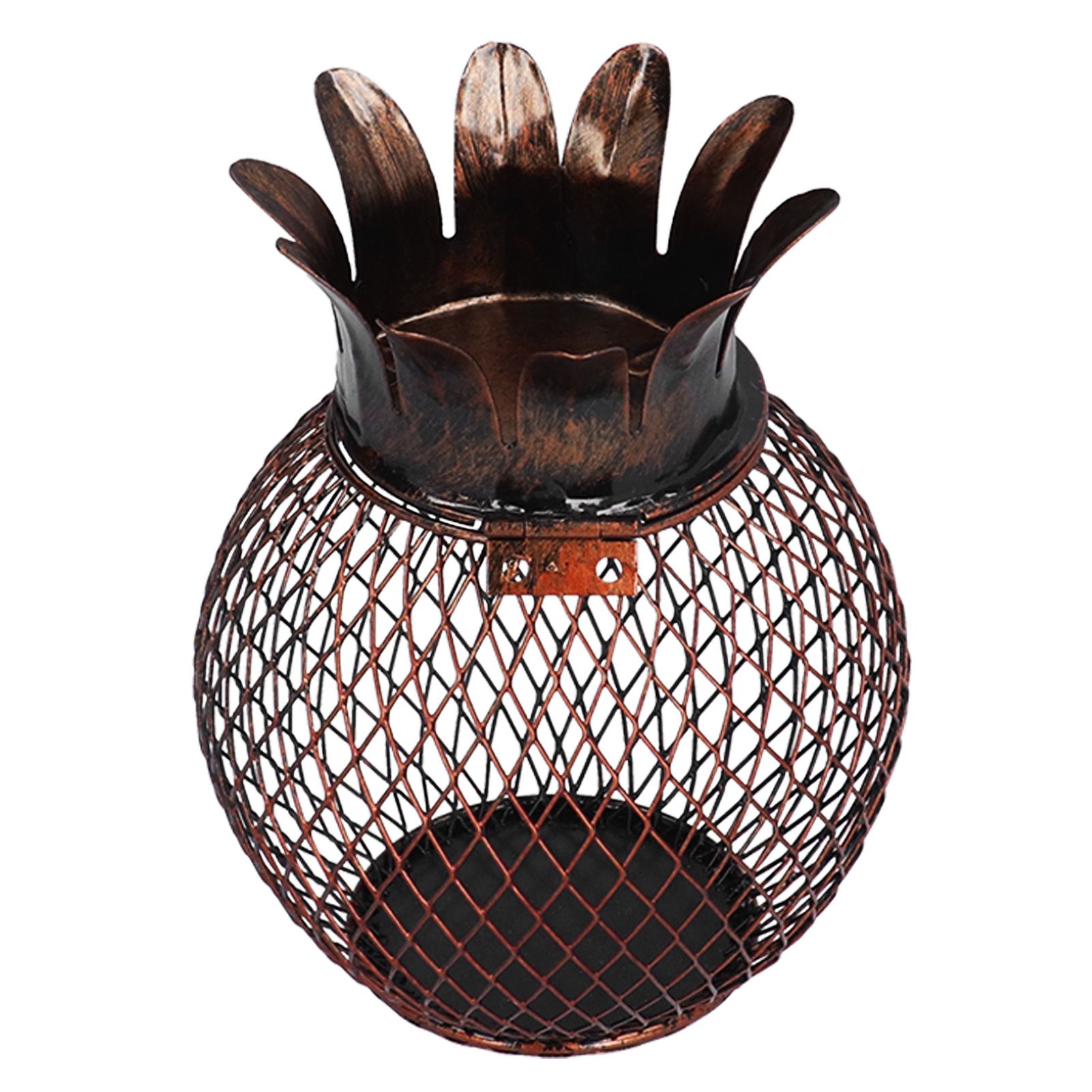 Wine Cork Container Iron Pineapple Shaped Wine Bottle Cork Storage Box Ornament for Home Bar Decoration - Image 7