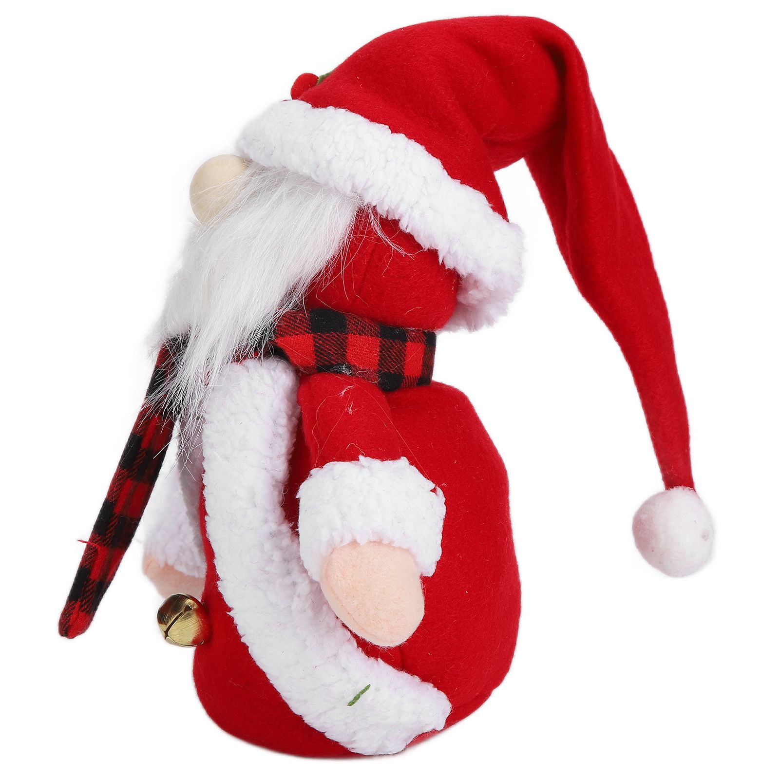 Christmas Decoration Ornaments with Hood Innovative Doll Toy for Home Festival DecorSanta Claus - Image 3