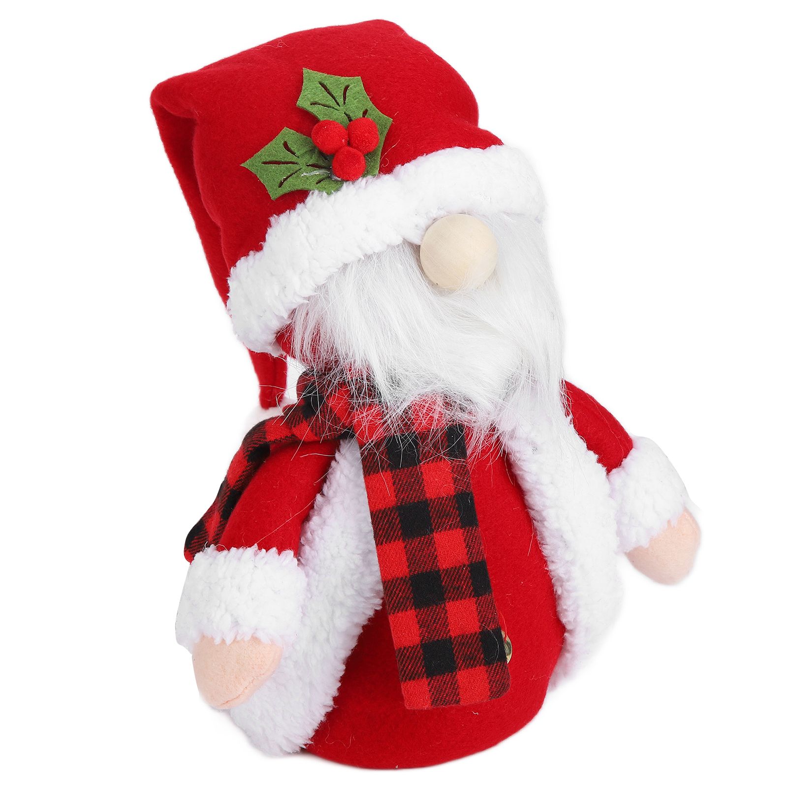 Christmas Decoration Ornaments with Hood Innovative Doll Toy for Home Festival DecorSanta Claus - Image 5