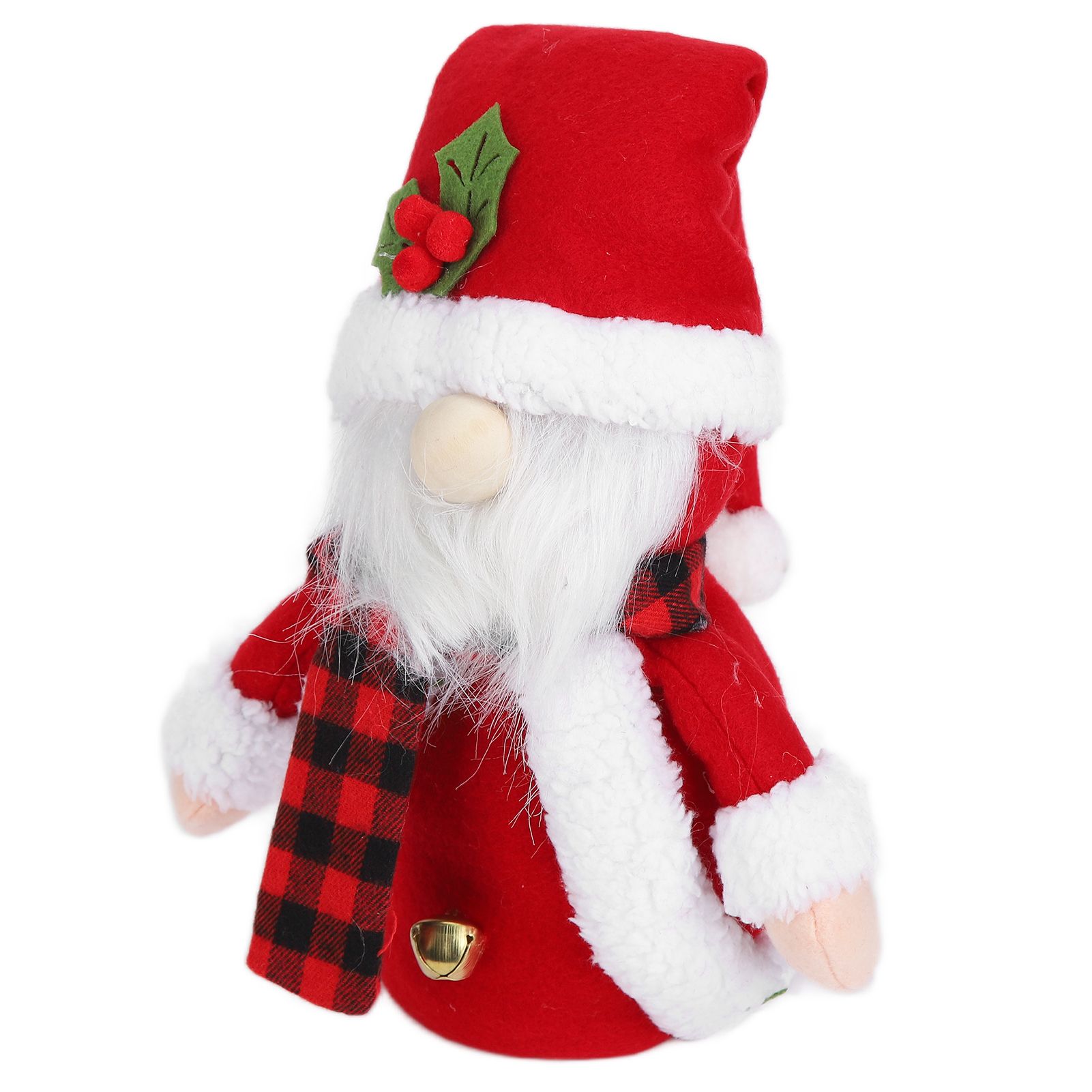 Christmas Decoration Ornaments with Hood Innovative Doll Toy for Home Festival DecorSanta Claus - Image 7