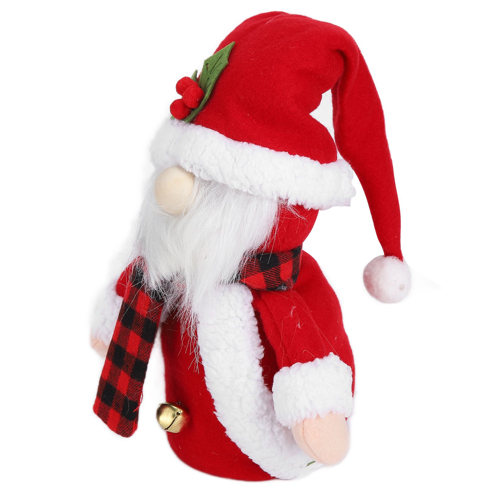 Christmas Decoration Ornaments with Hood Innovative Doll Toy for Home Festival DecorSanta Claus - Image 8