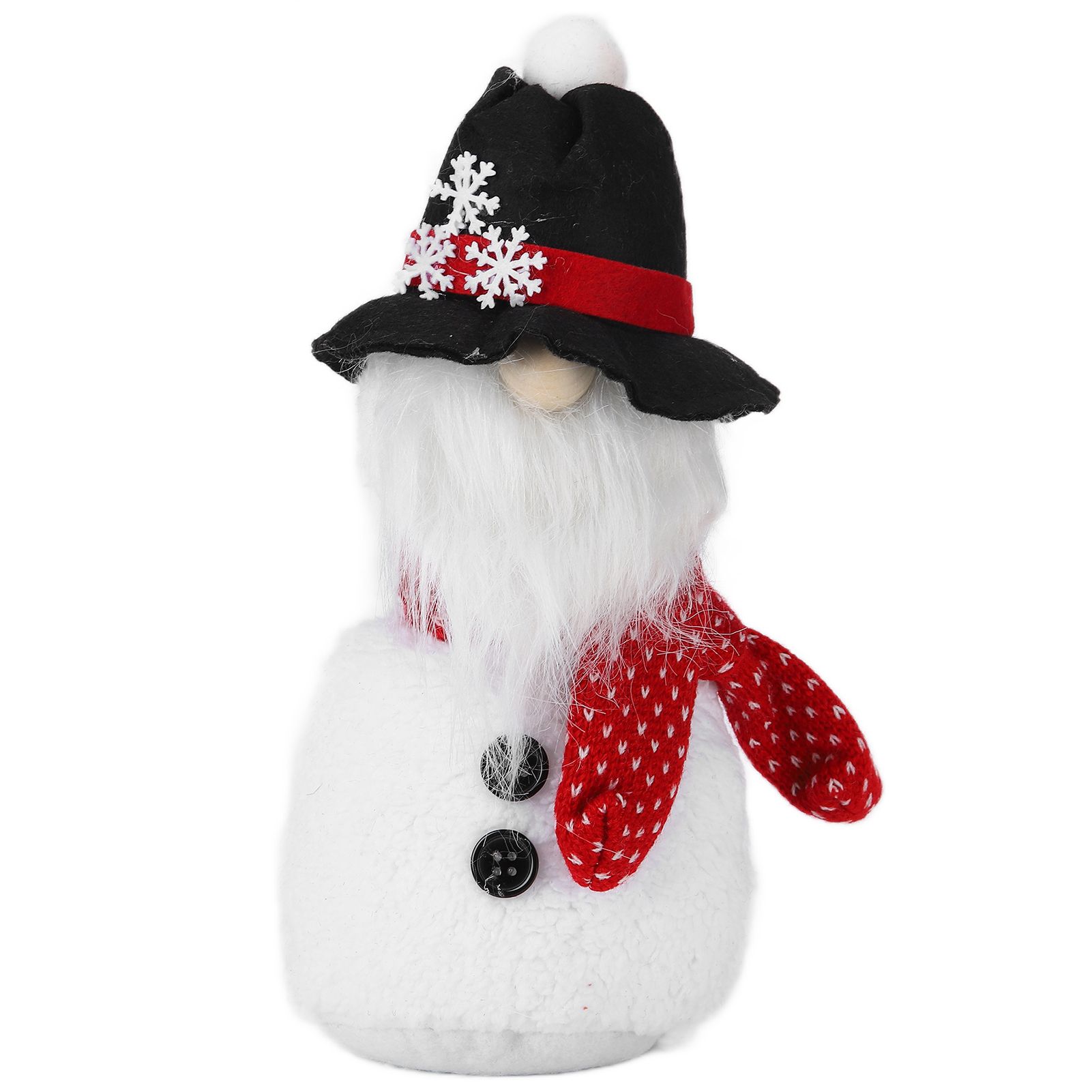 Christmas Decoration Ornaments with Hood Innovative Doll Toy for Home Festival DecorSnowman - Image 6