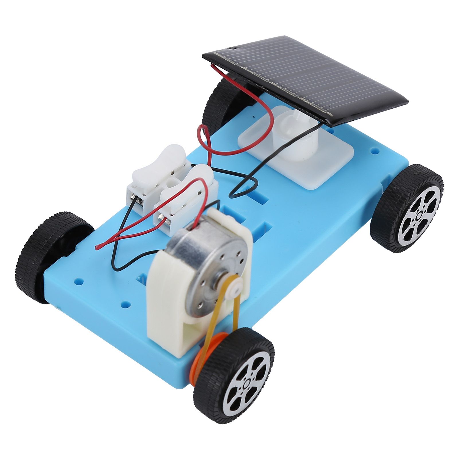 Solar Power Car Toy DIY Kit Educational Toy Science Experimental Toy for Boy Girl Teens - Image 2