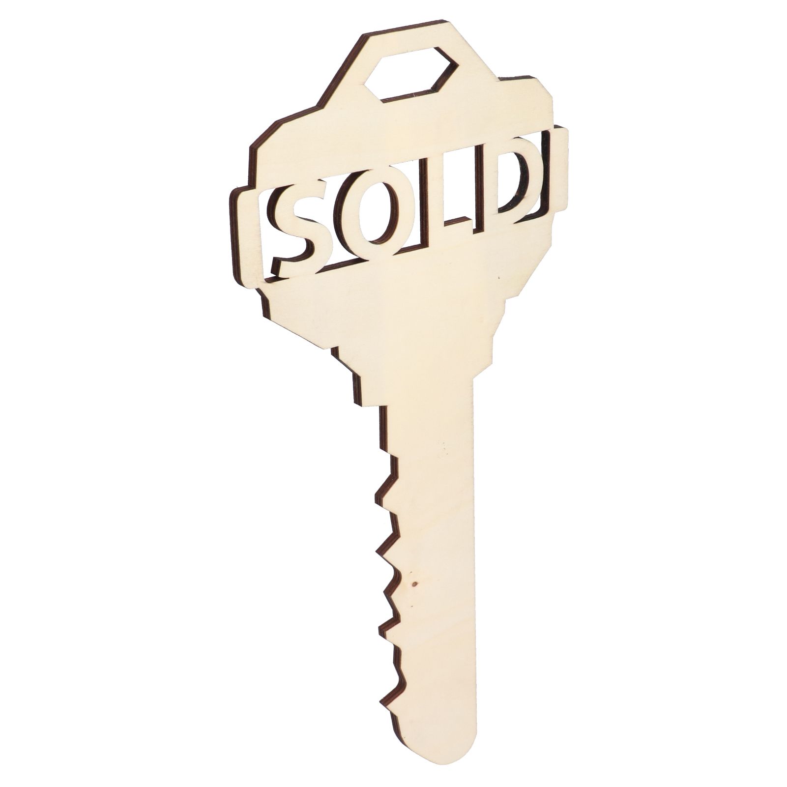 Chinese Style Wooden Key Shaped Pendant DIY Photo Props Window Decorations for Home Outdoor - Image 6