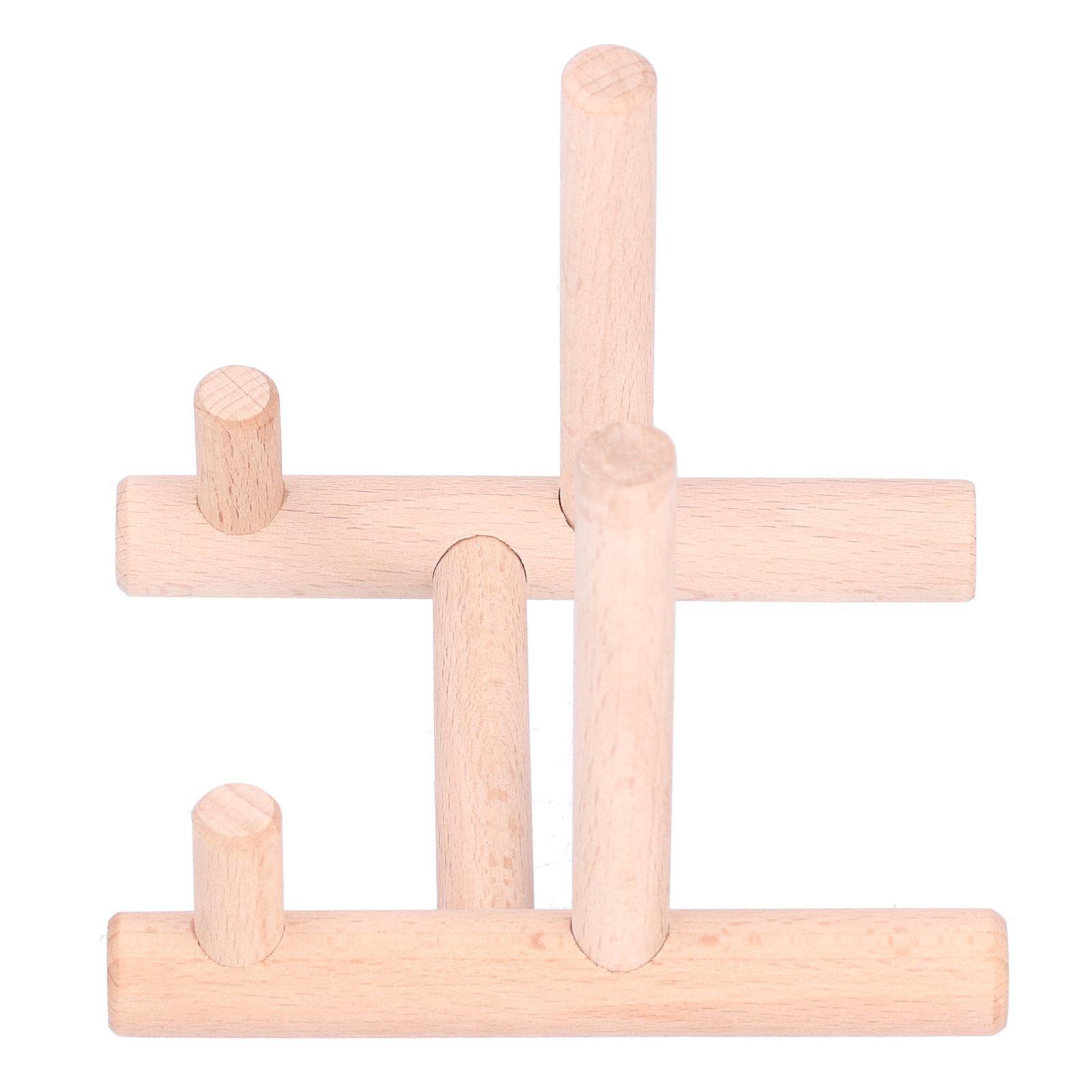 Wooden Desktop Ornament Household Modern Plate Holder Stand Home Decoration for Party - Image 6
