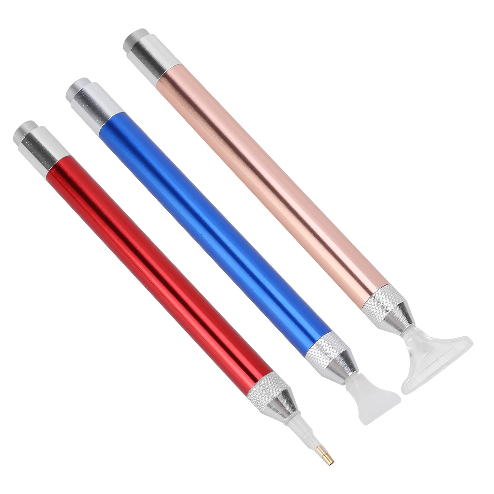3Set Luminous Diamond Painting Pen with Magnifier for 5D DIY Diamond Art Cross Stitched Embroidery - Image 6
