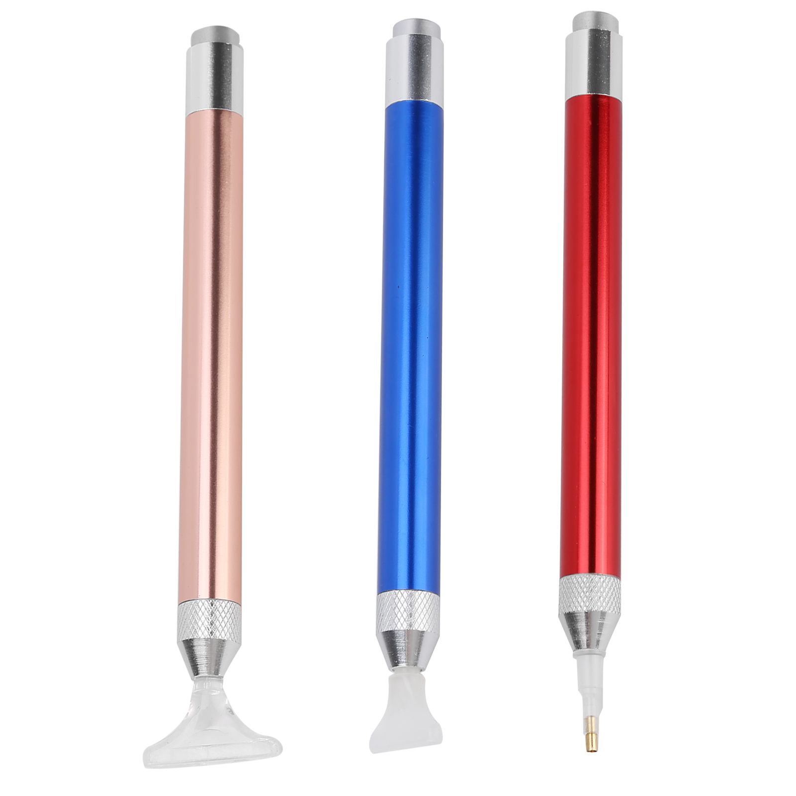 3Set Luminous Diamond Painting Pen with Magnifier for 5D DIY Diamond Art Cross Stitched Embroidery - Image 7