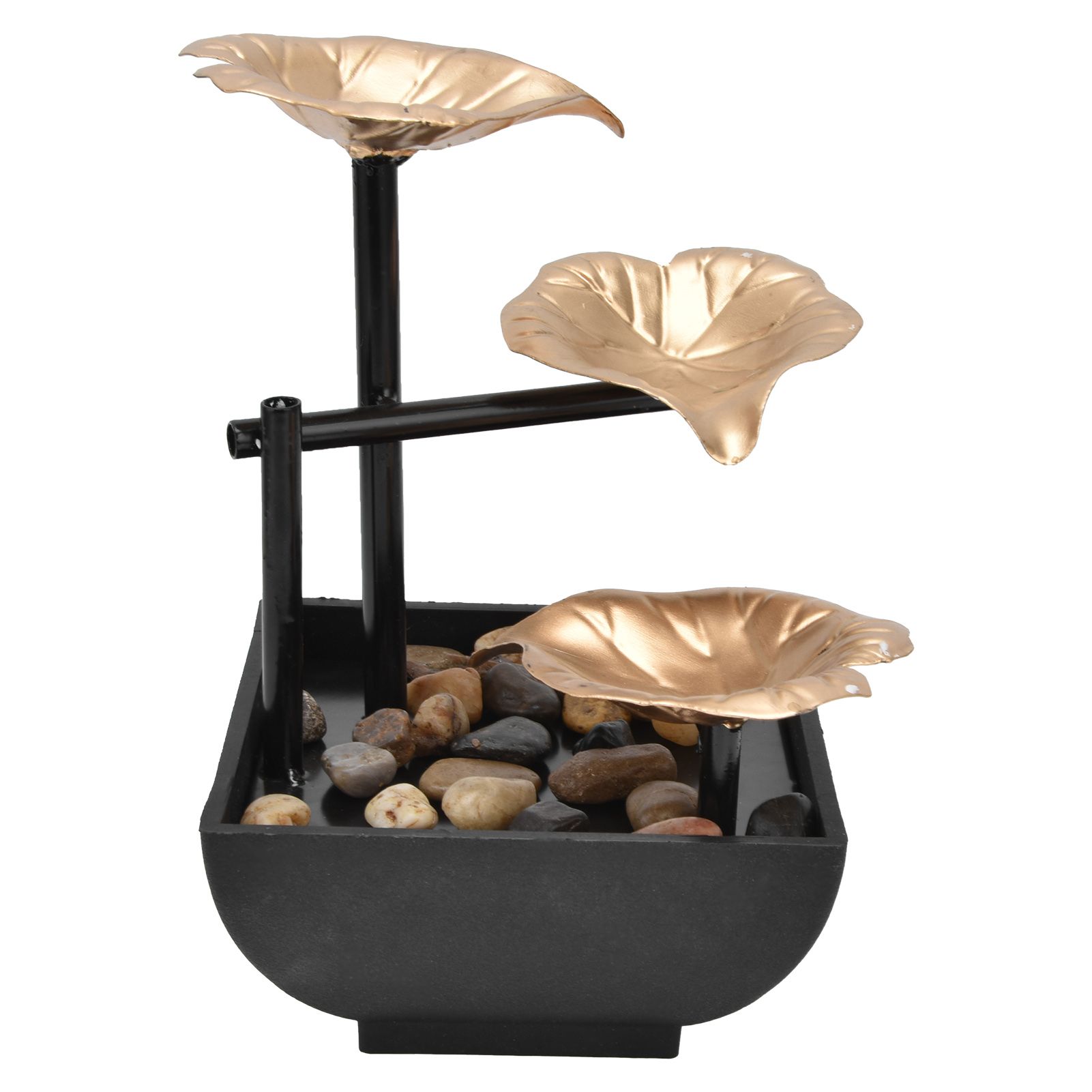 Desktop Flowing Water Ornament Tabletop Fountain for Home Office Feng Shui DecorationAU Plug AC220-240V - Image 2