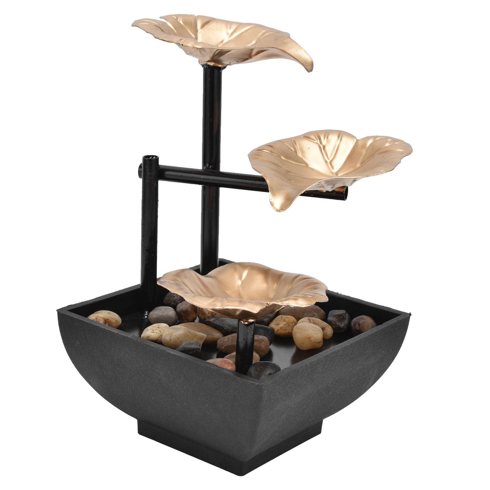 Desktop Flowing Water Ornament Tabletop Fountain for Home Office Feng Shui DecorationAU Plug AC220-240V - Image 3