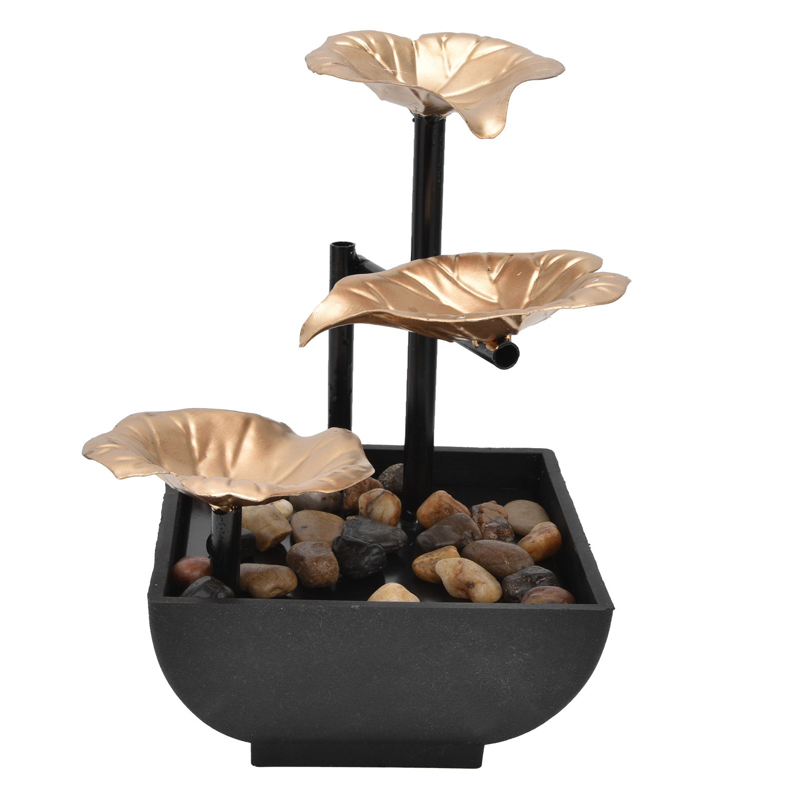 Desktop Flowing Water Ornament Tabletop Fountain for Home Office Feng Shui DecorationAU Plug AC220-240V - Image 6
