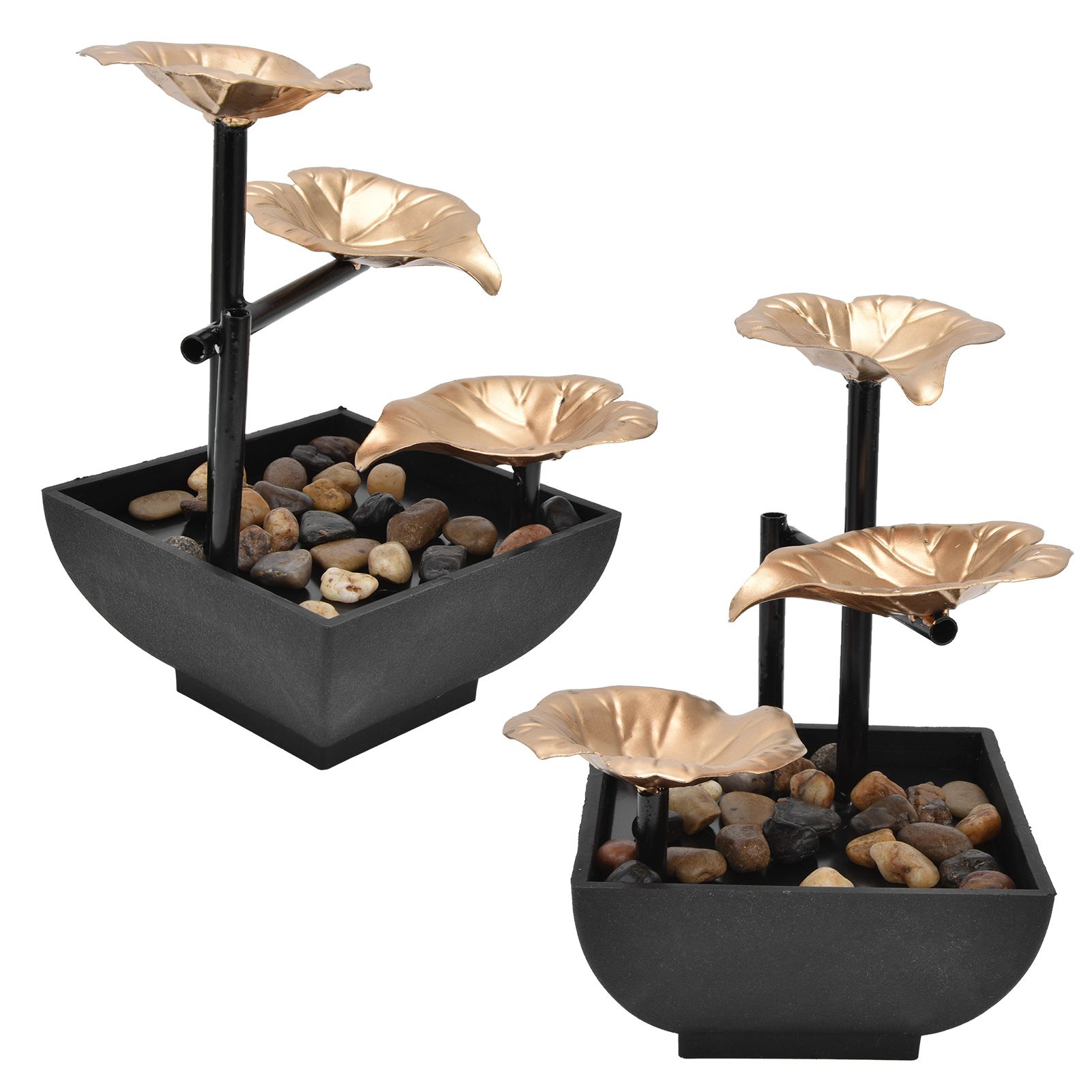 Desktop Flowing Water Ornament Tabletop Fountain for Home Office Feng Shui DecorationAU Plug AC220-240V - Image 7