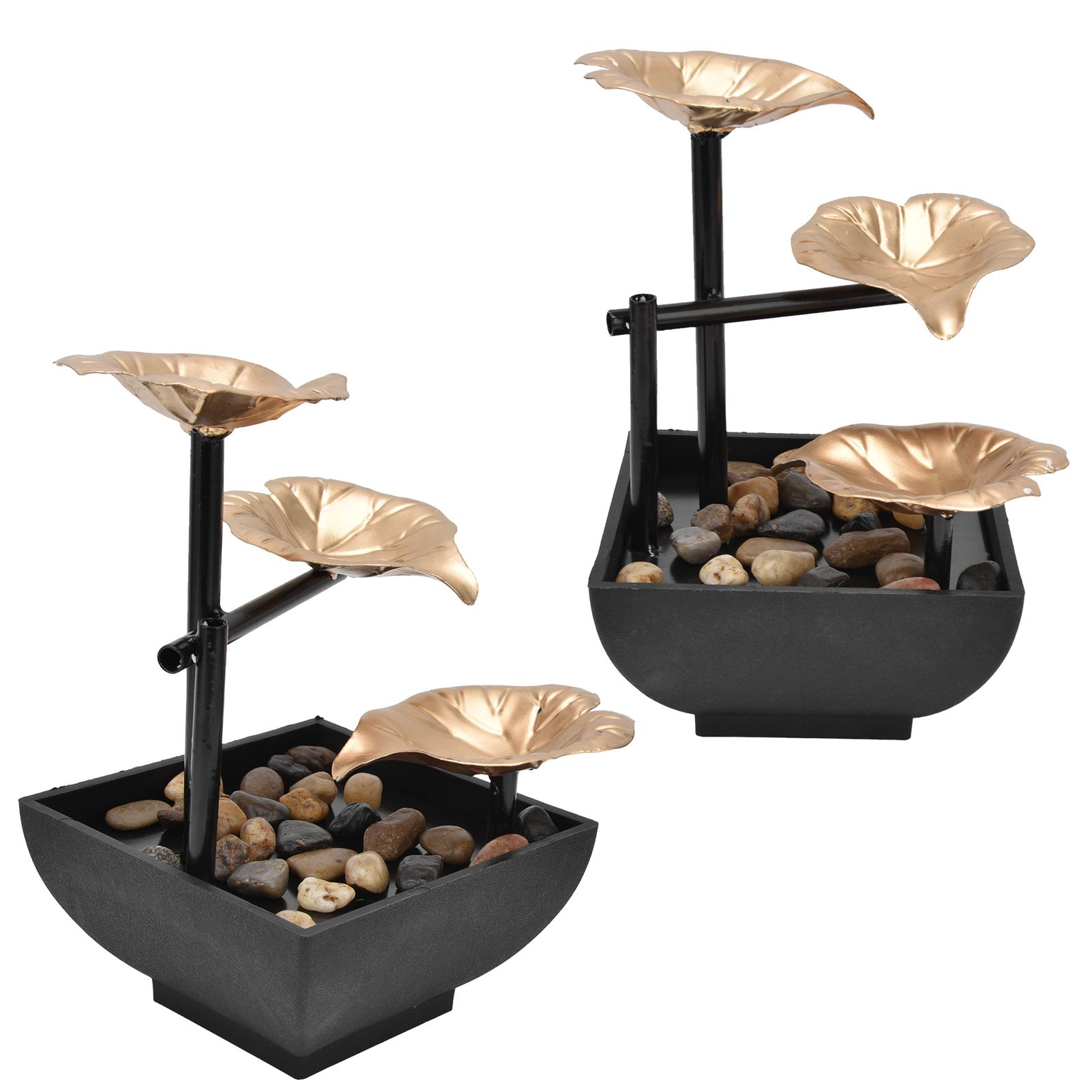 Desktop Flowing Water Ornament Tabletop Fountain for Home Office Feng Shui DecorationAU Plug AC220-240V - Image 8