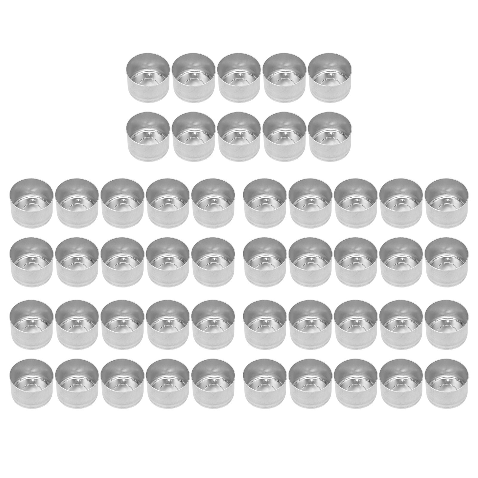 50Pcs Candle Base Longer Life Durable Heat Resistant DIY Material for Making Candles Mold Container - Image 1