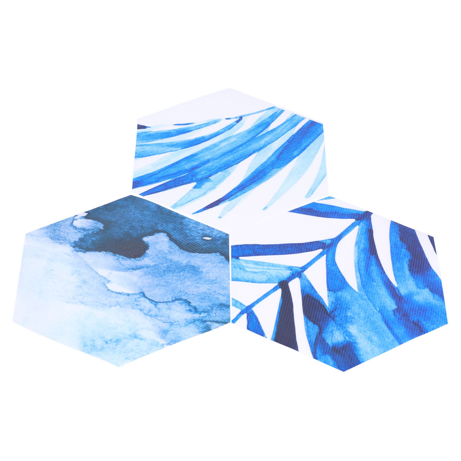 3 Dimensional Simulation Hexagonal Tile Sticker PVC Self Adhesive Anti Slip Floor Sticker for Home - Image 8