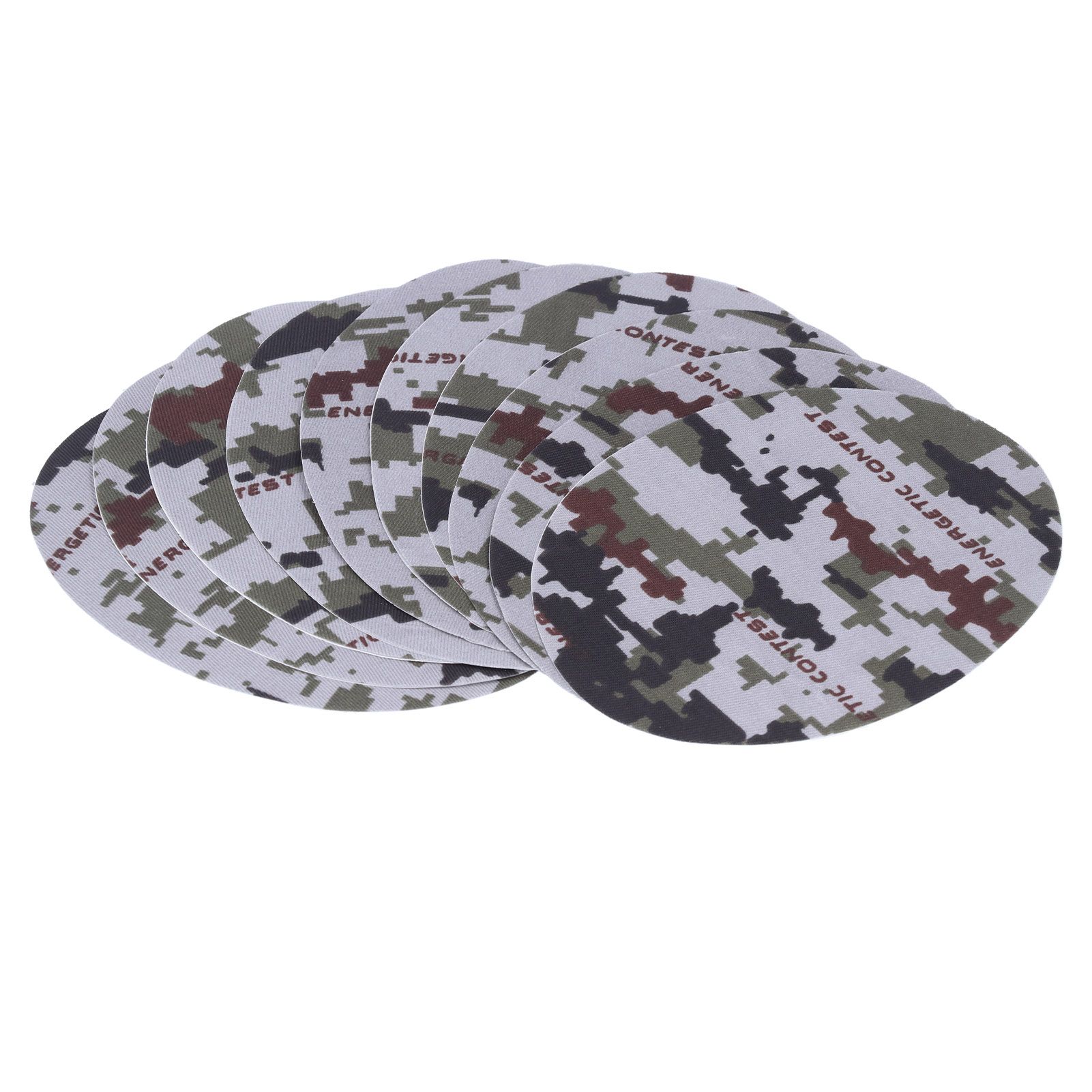 10PCS Camouflage Clothes Patches Clothing Repair Decorating Kit for Pants Down Jacket Decoration - Image 2