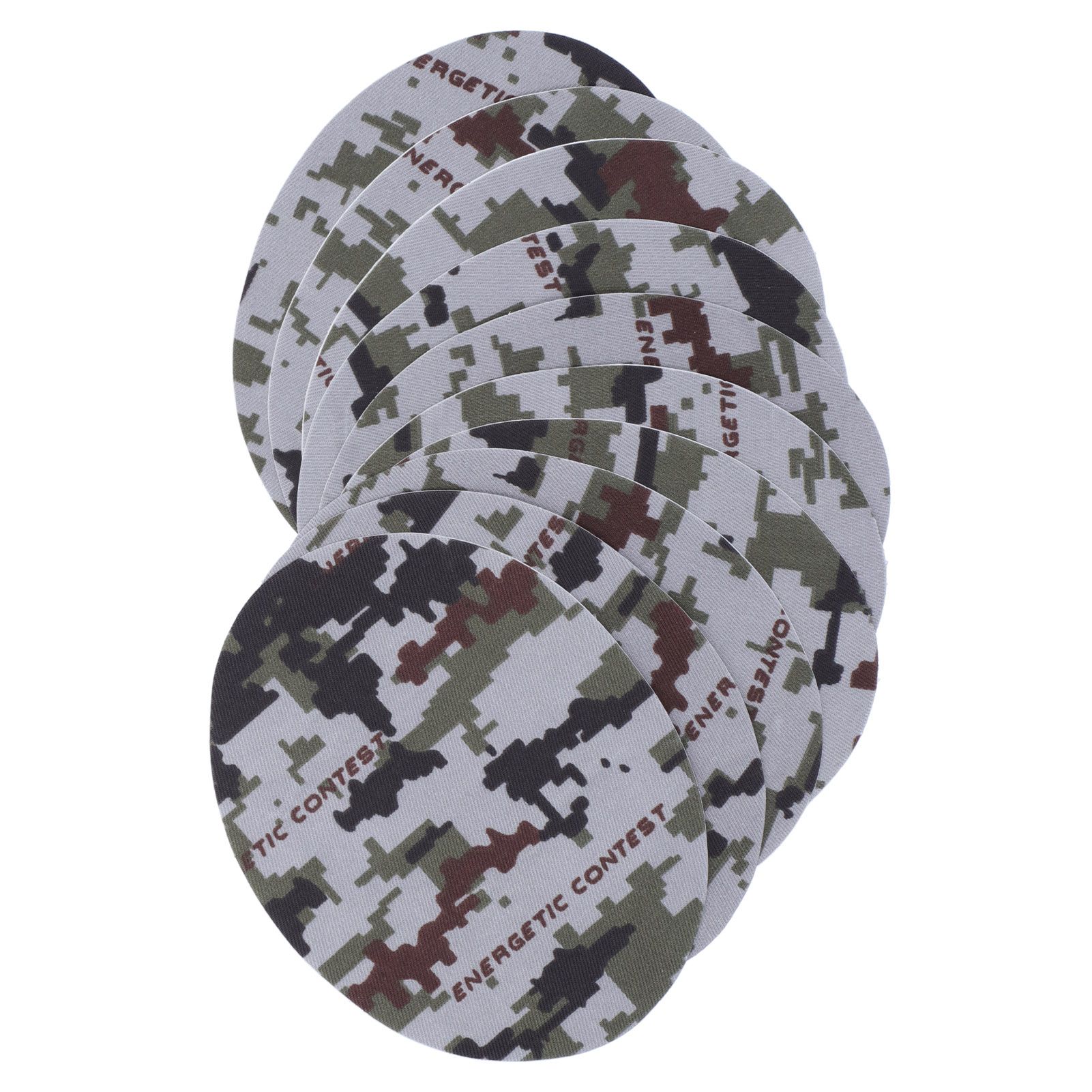 10PCS Camouflage Clothes Patches Clothing Repair Decorating Kit for Pants Down Jacket Decoration - Image 6
