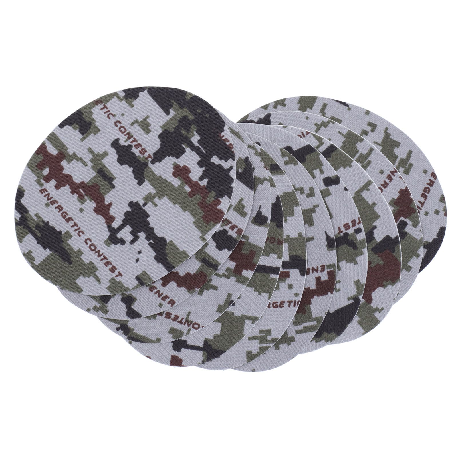 10PCS Camouflage Clothes Patches Clothing Repair Decorating Kit for Pants Down Jacket Decoration - Image 7
