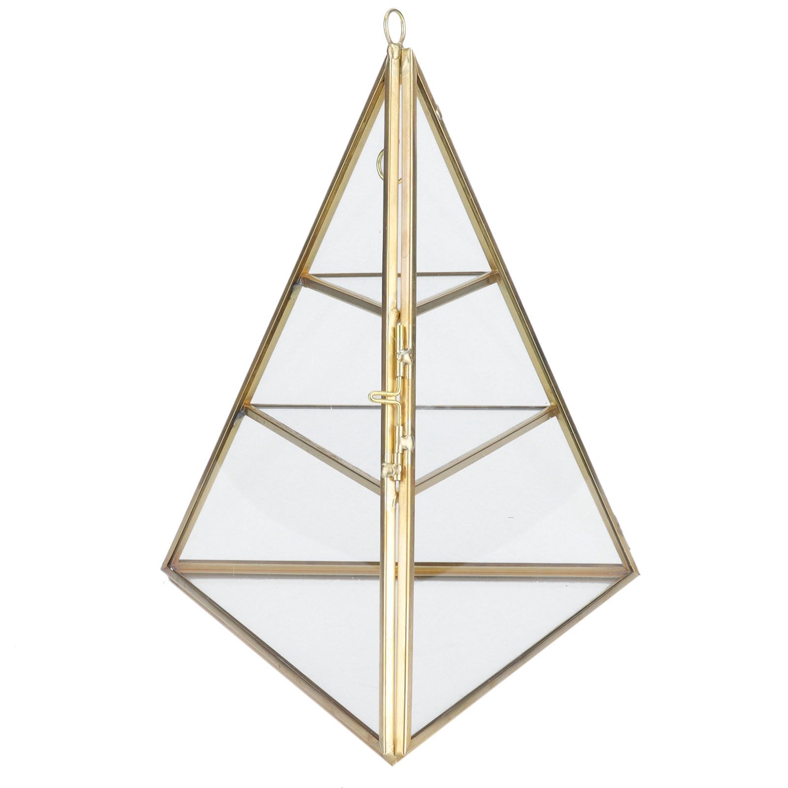 Jewelry Storage Rack Pyramid Shape 3 Layers Decorative Display Stand for Earrings Necklaces Bracelets - Image 4