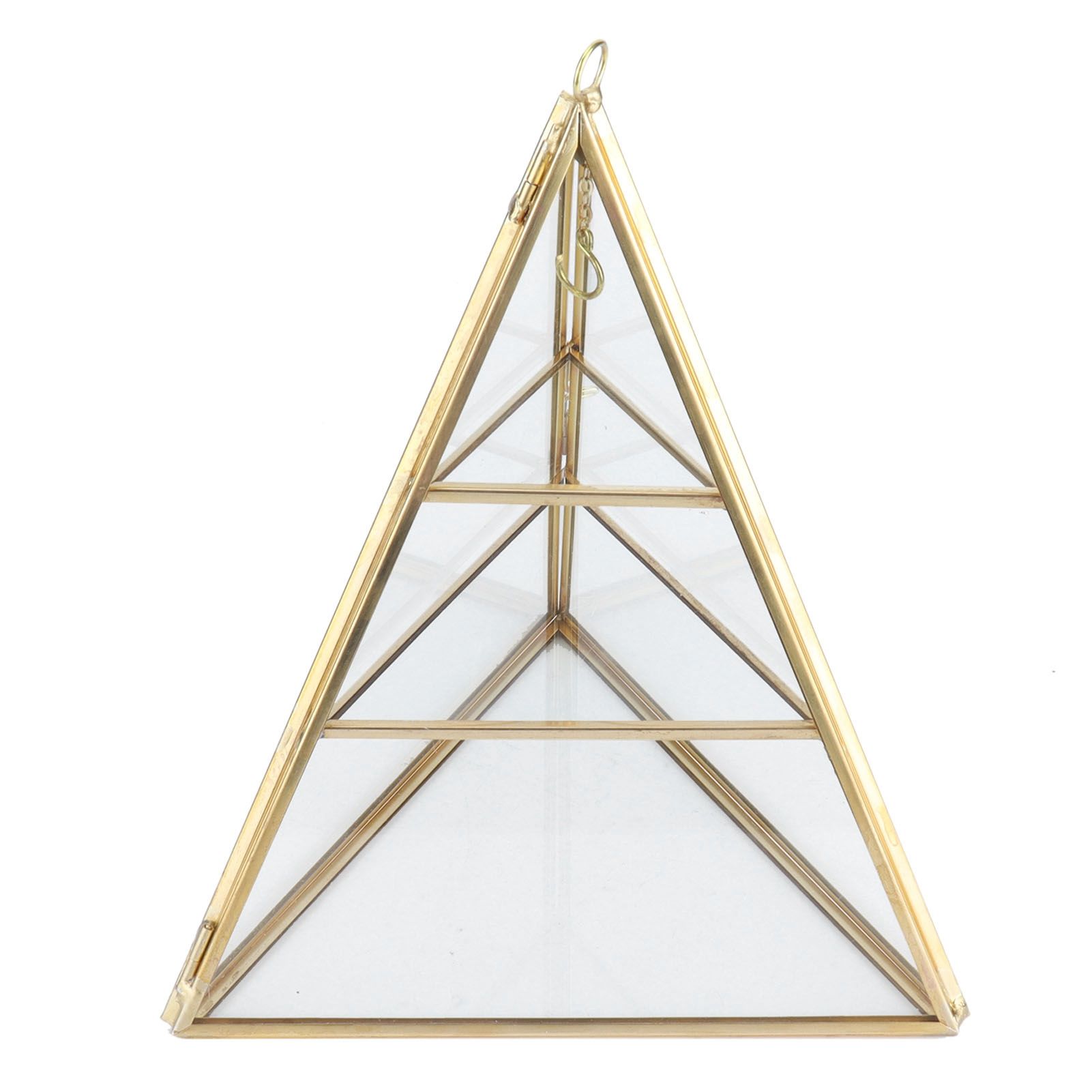 Jewelry Storage Rack Pyramid Shape 3 Layers Decorative Display Stand for Earrings Necklaces Bracelets - Image 5